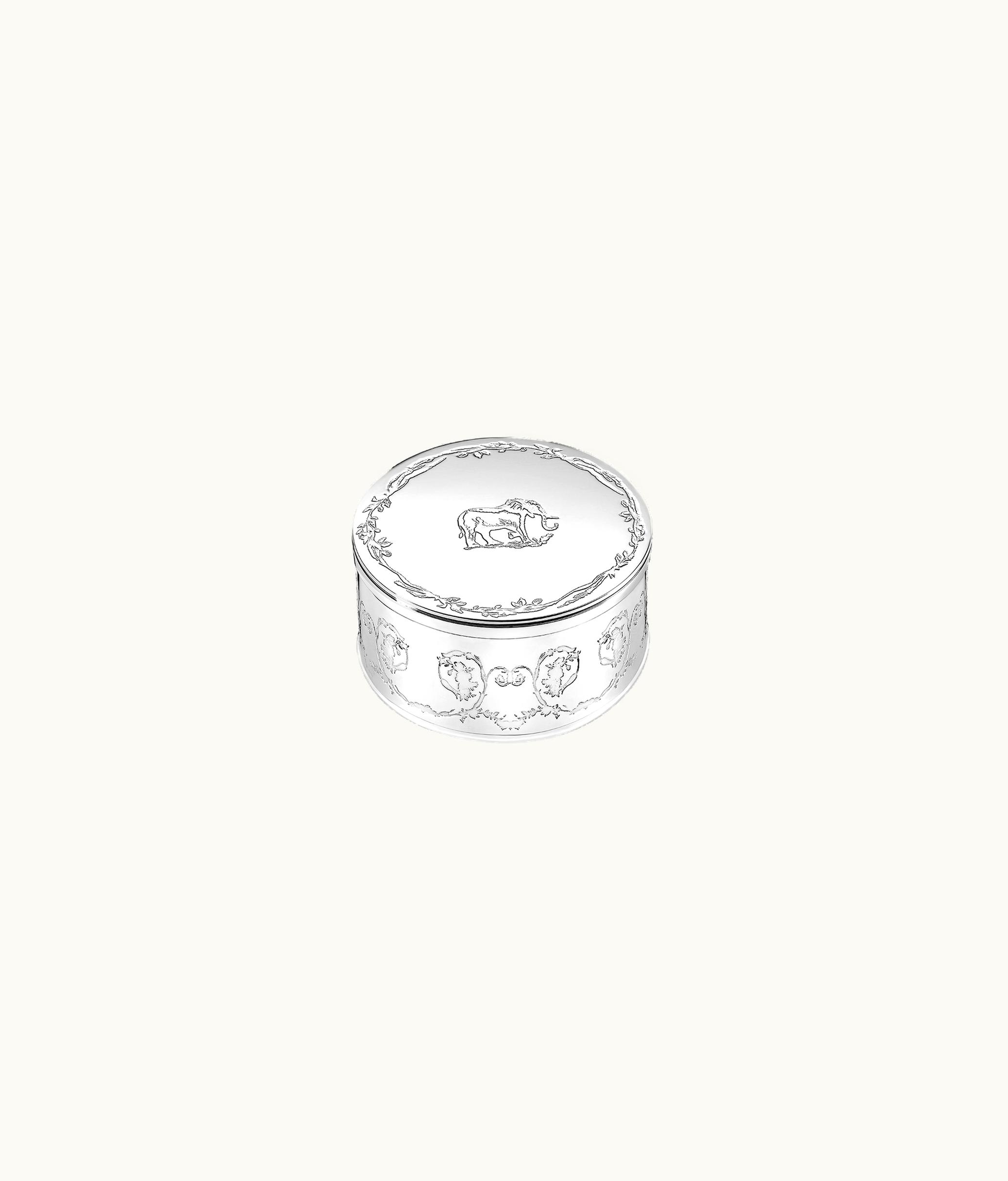 Dior Dior Baby Tooth Box - Silver-Finish Metal, Toile De Jouy Kids