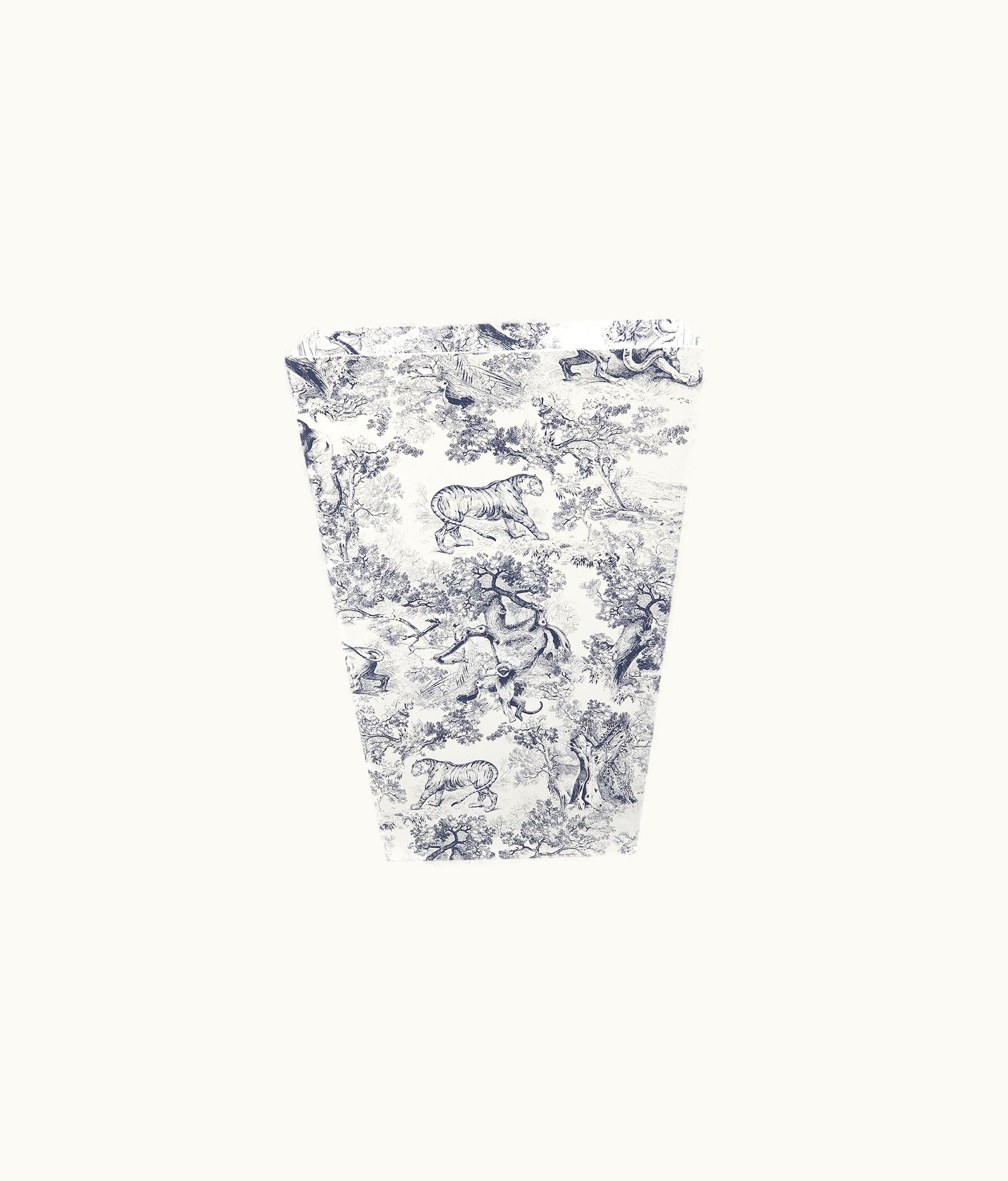 Dior Dior Wastepaper Basket - Blue Toile De Jouy