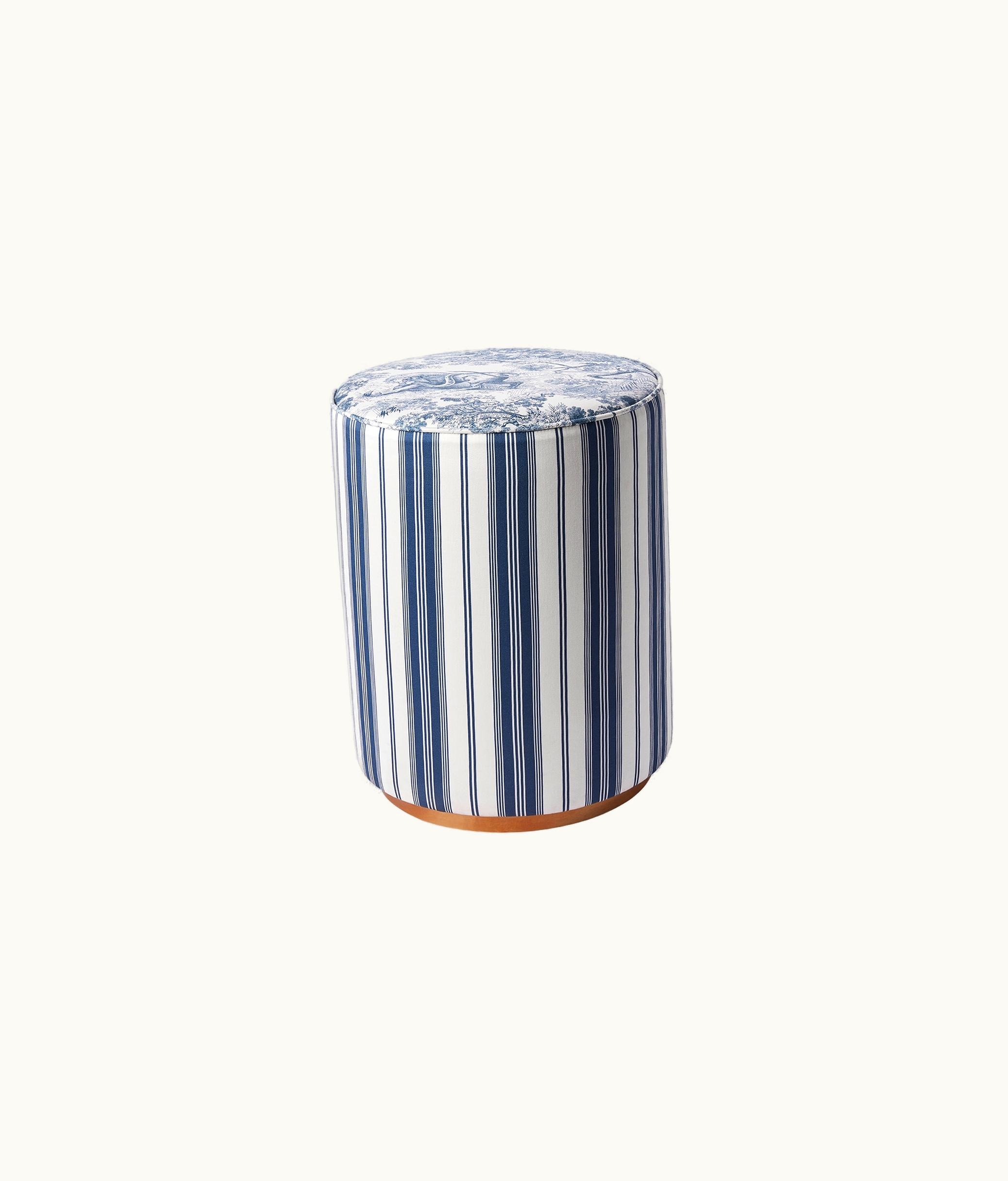 Dior Dior Stool - Blue Toile De Jouy