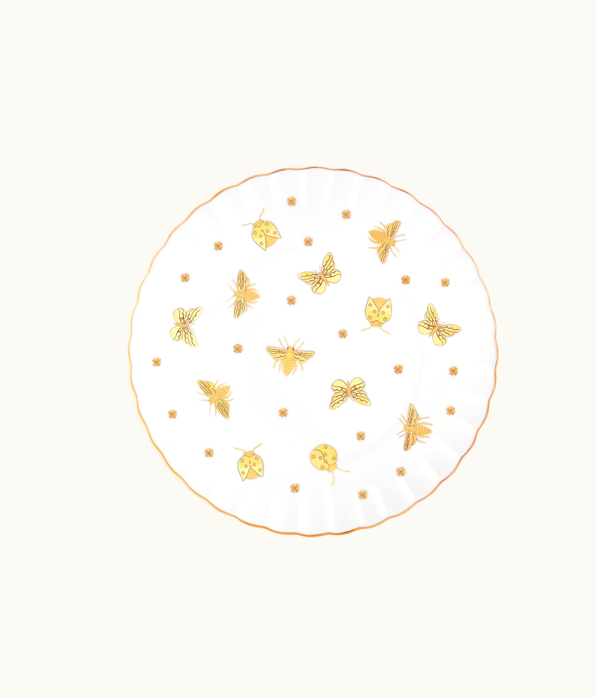 Dior Dior Dinner Plate - Gold-Tone Bal Des Abeilles