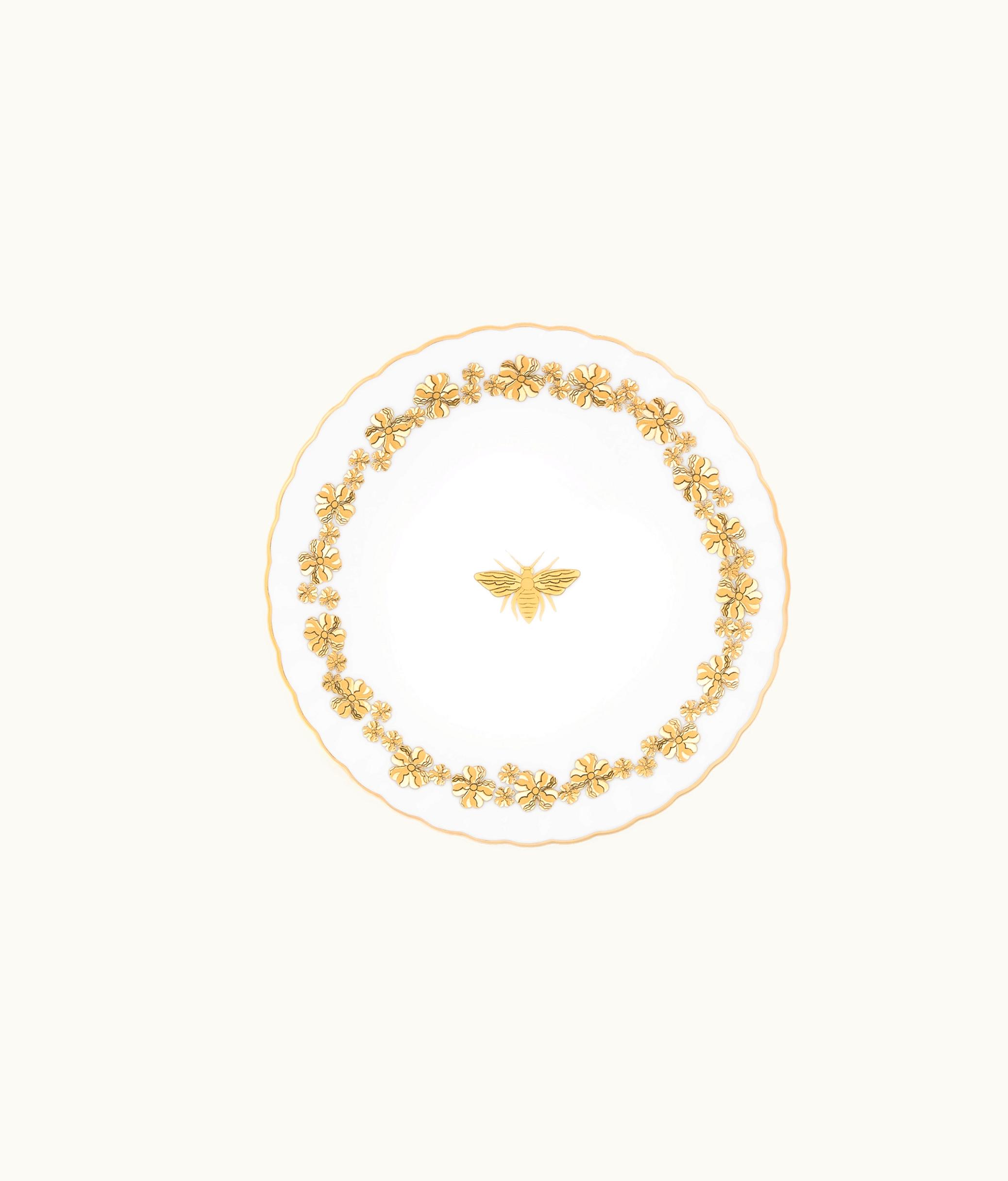Dior Dior Side Plate - Gold-Tone Bal Des Abeilles