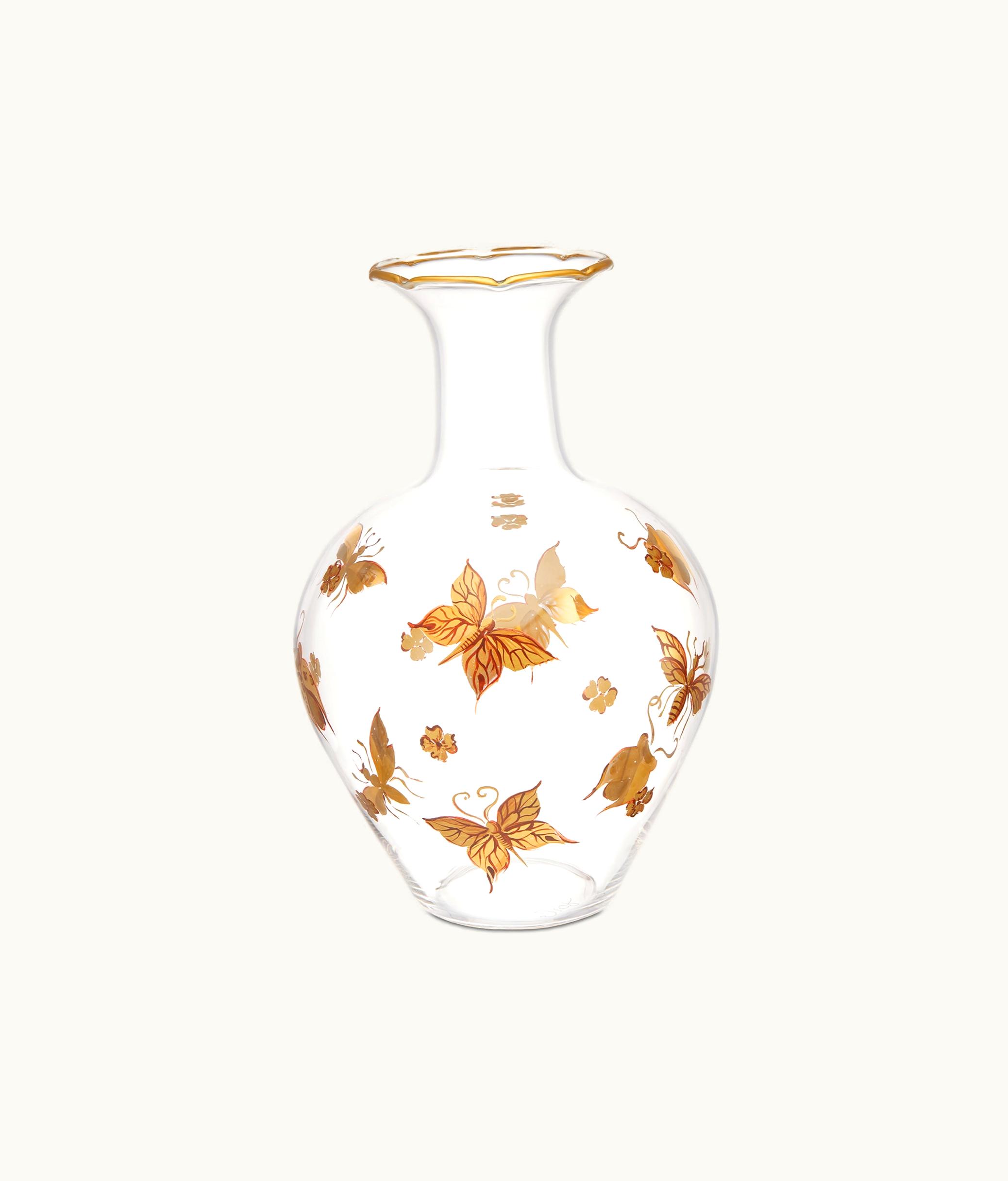 Dior Hand-Painted Carafe - Gold-Tone Bal Des Abeilles