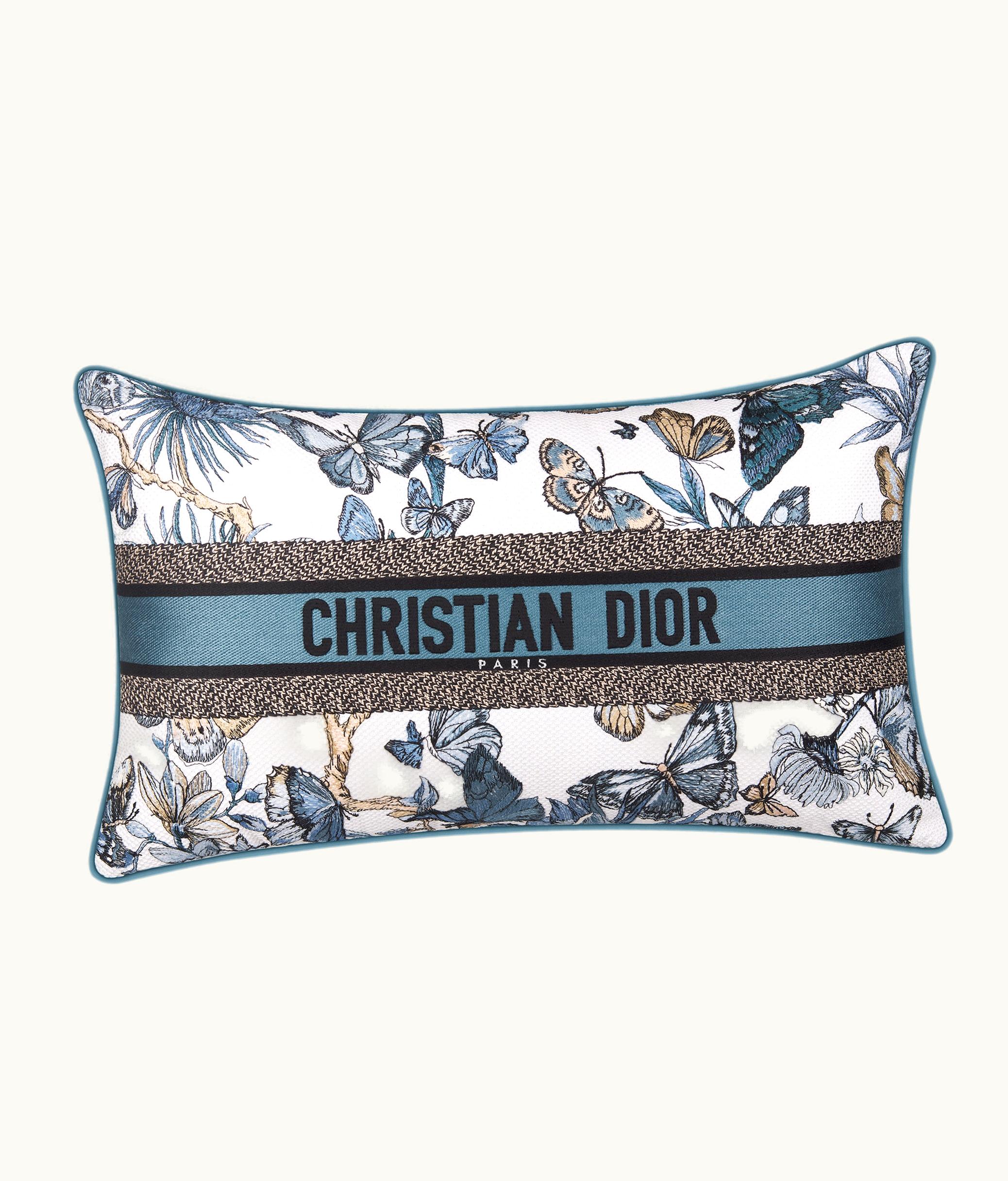 Dior Dior Large Rectangular Pillow - Blue Cruise 24