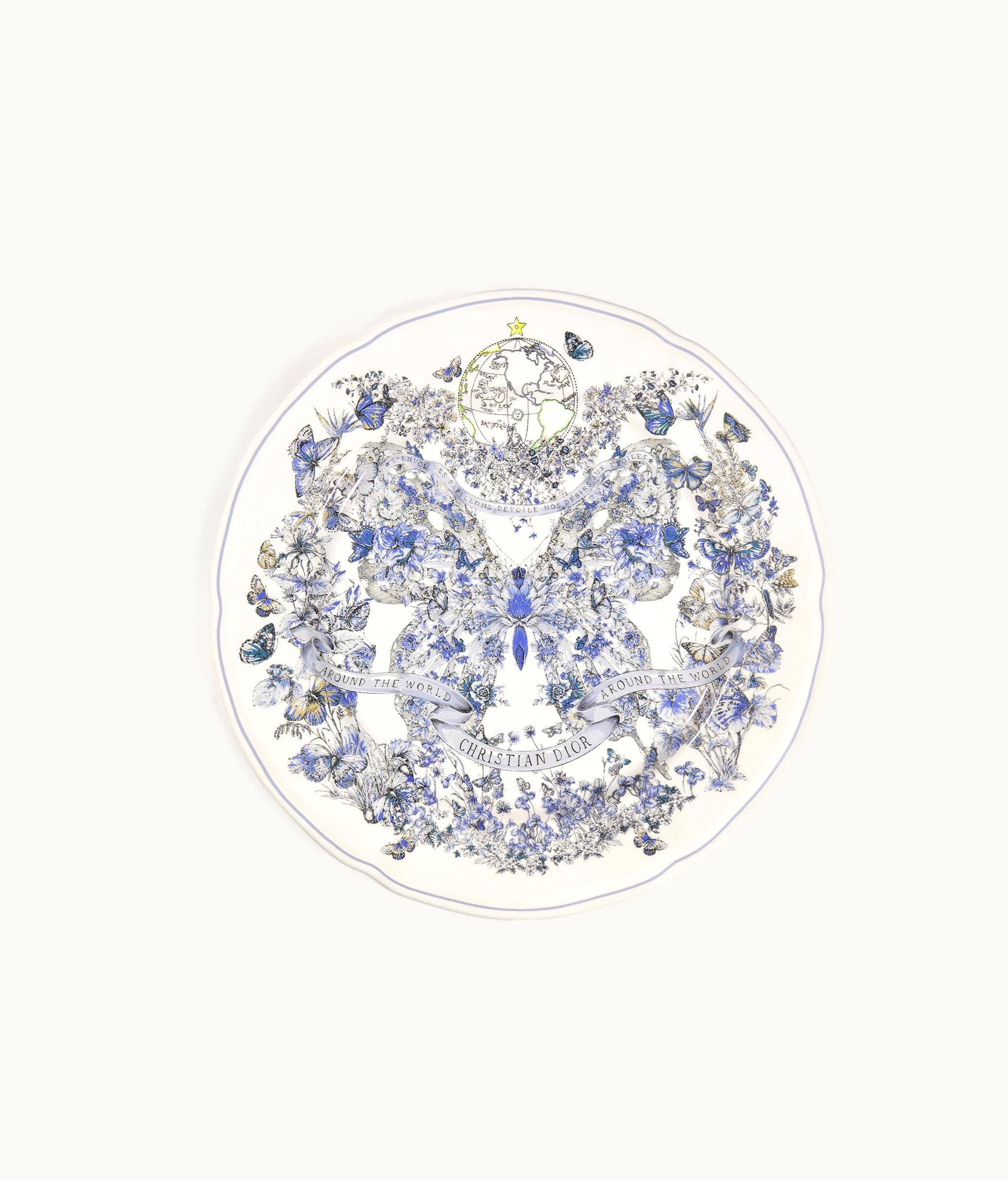 Dior Dior Dinner Plate - Blue Cruise 24