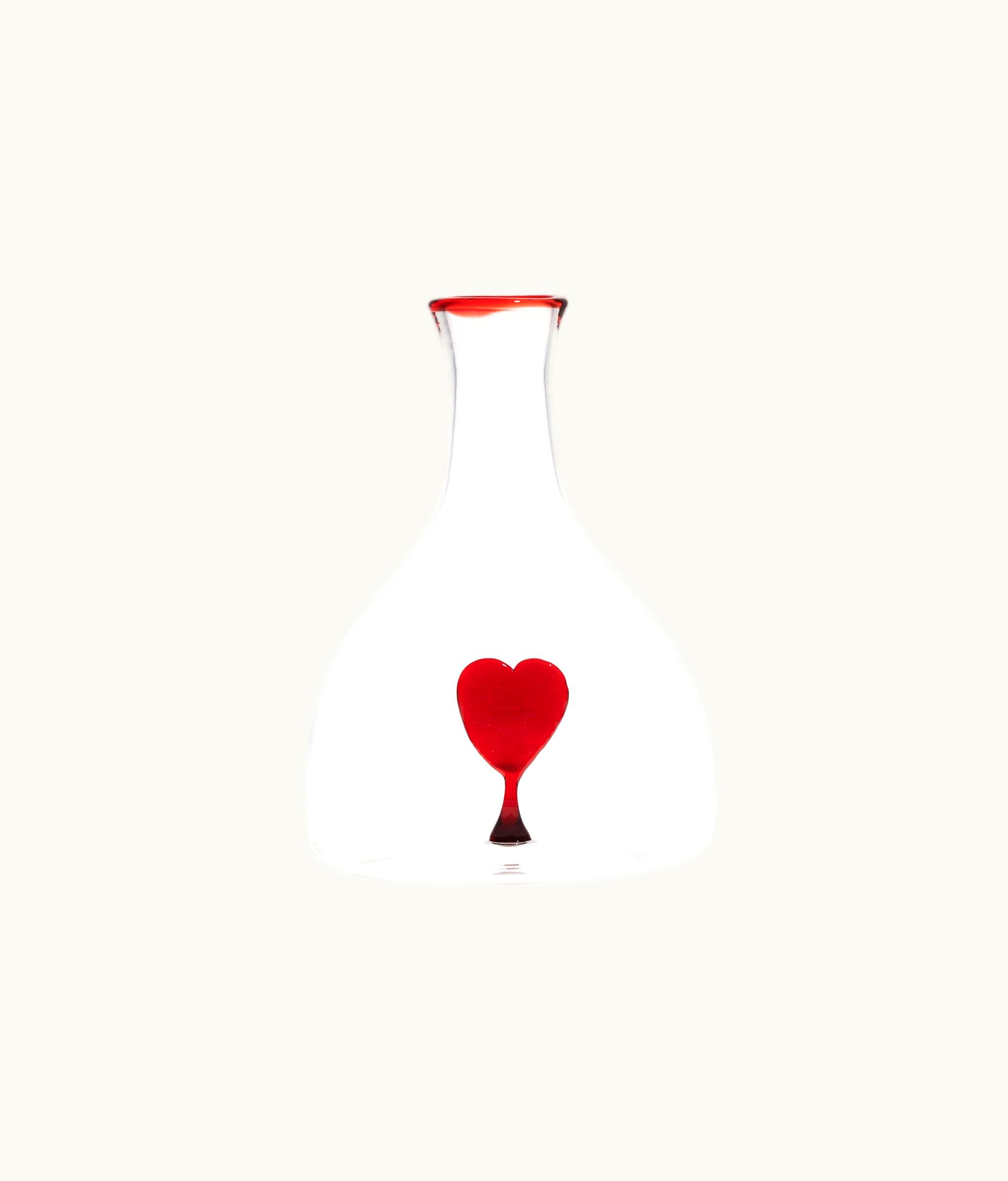 Dior Carafe - Check'n'Dior Red Heart