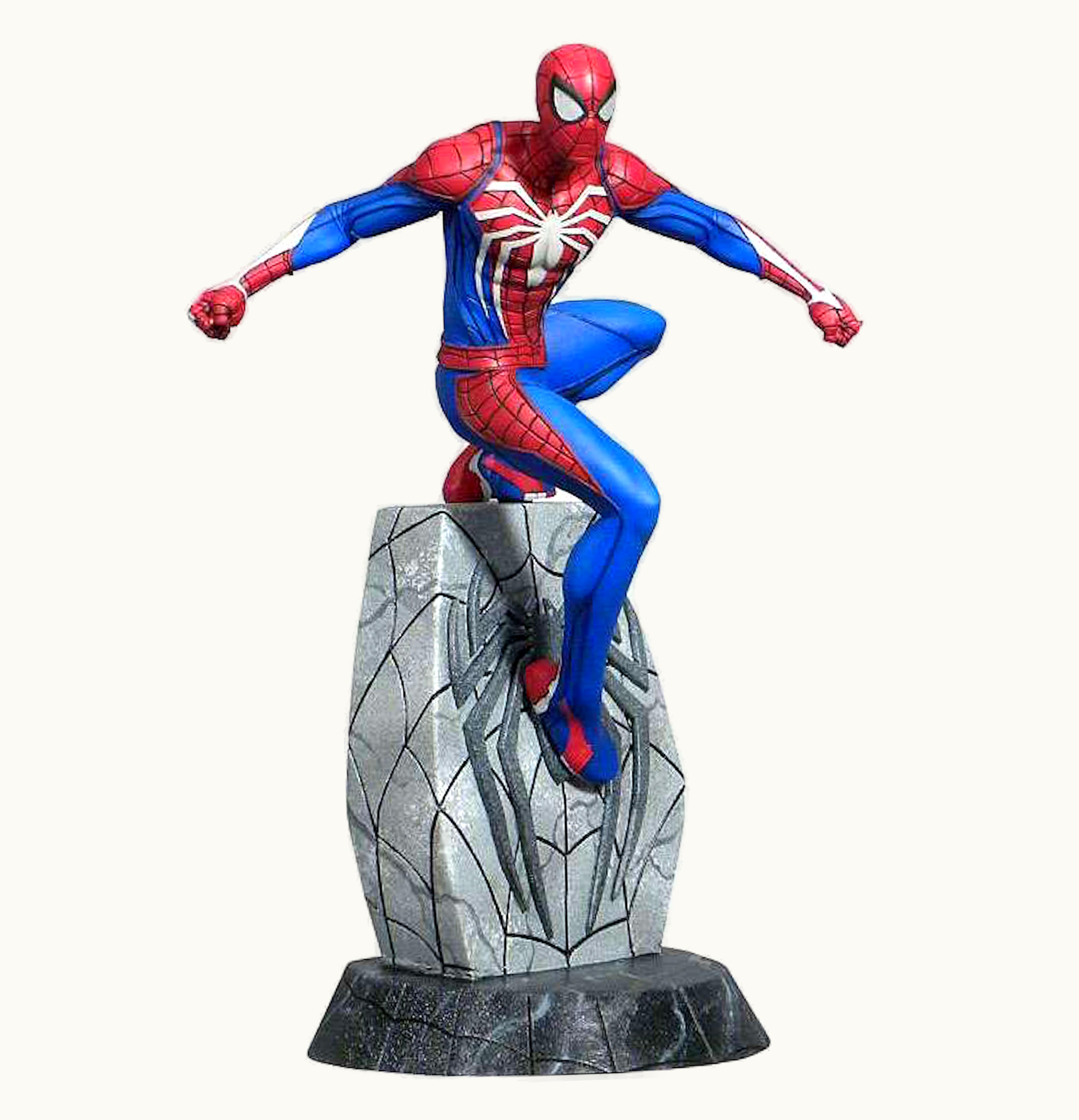 Diamond Select Toys Diamond Select Toys Marvel Gallery Spider Man PS4 Version Collectible PVC Statue