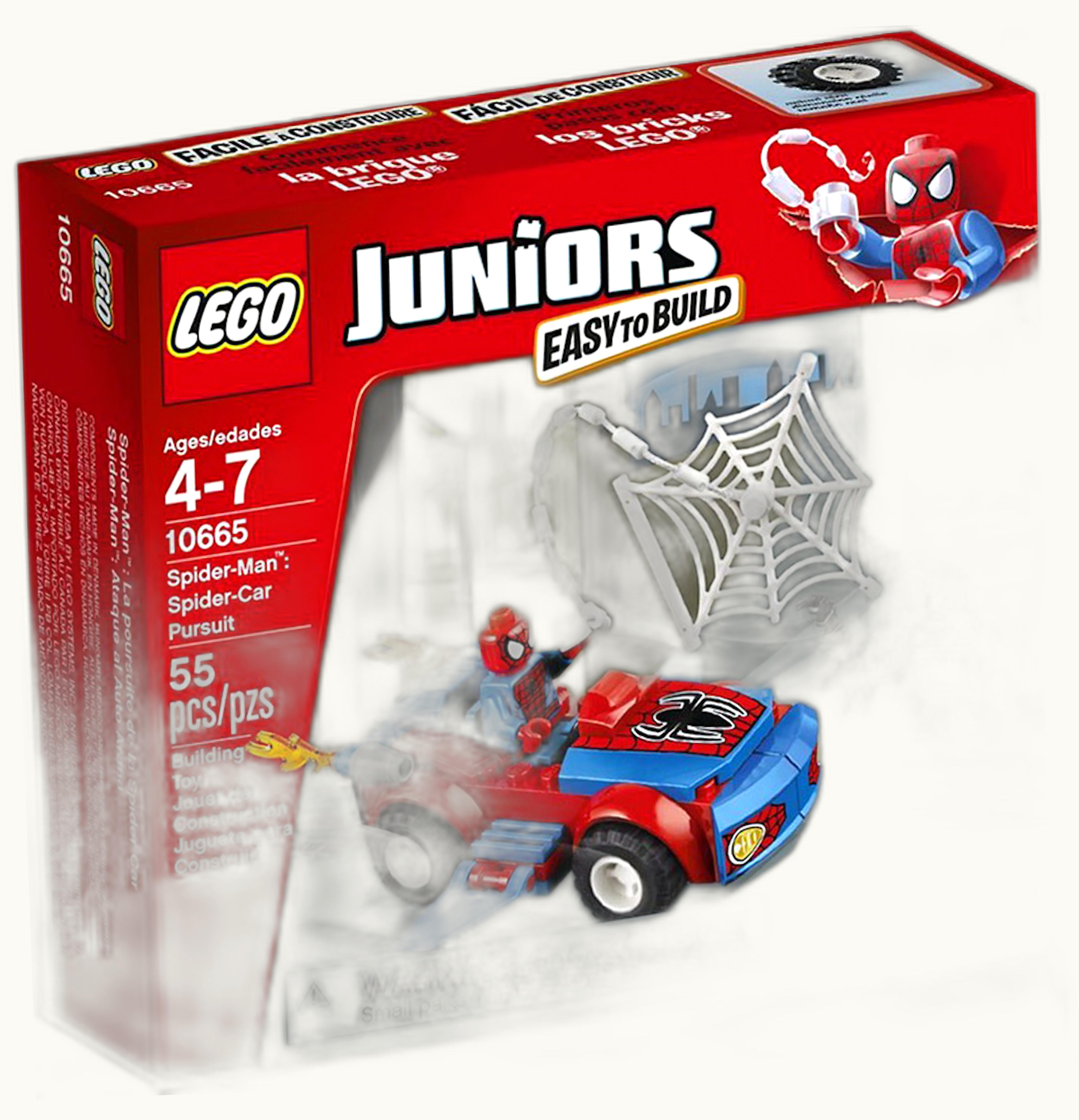 LEGO LEGO Spider Man Juniors Spider Man Spider Car Pursuit Set 10665