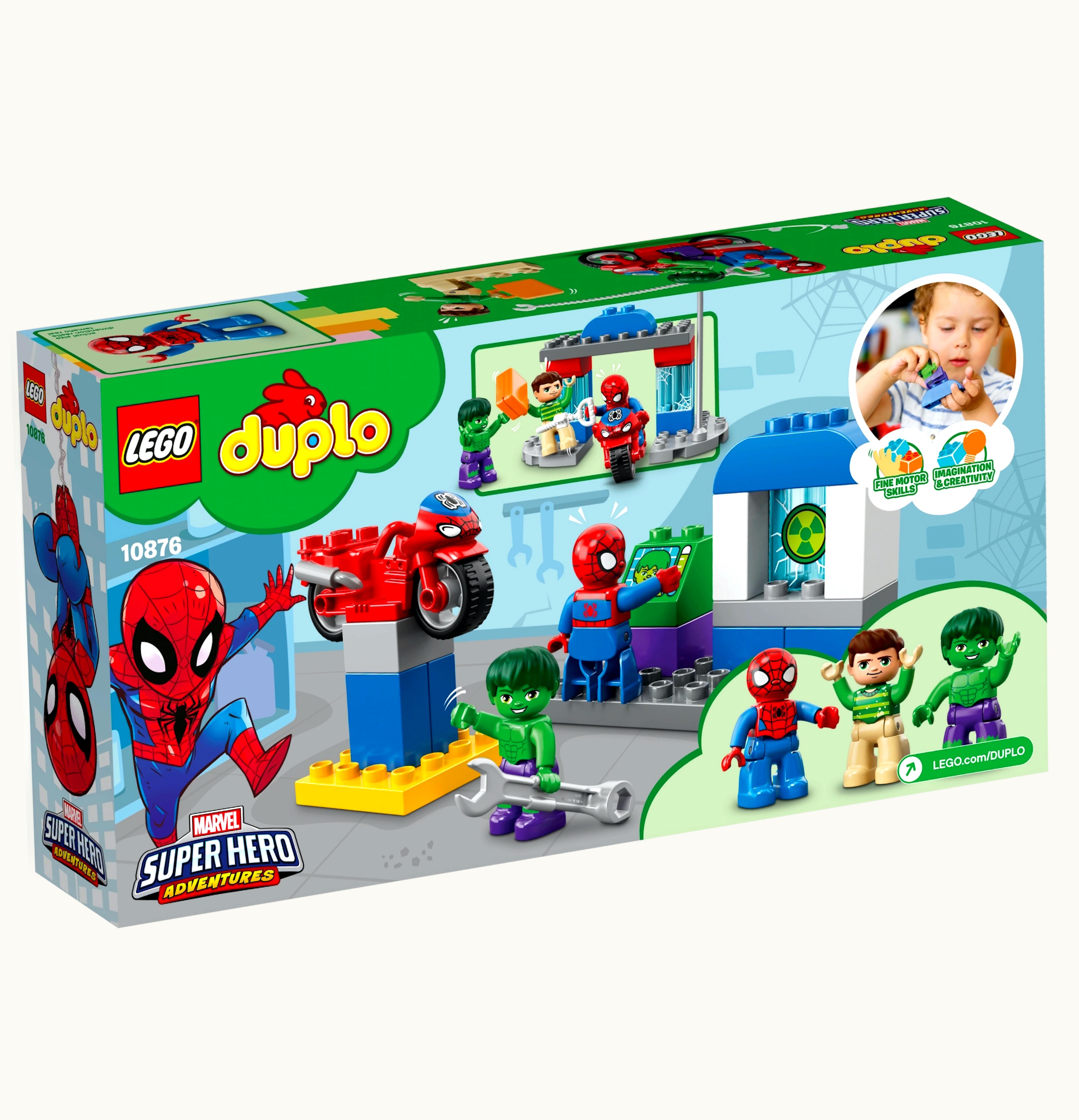 LEGO LEGO Duplo Marvel Super Heroes Duplo Super Heroes Spider Man Hulk Adventures Set 10876