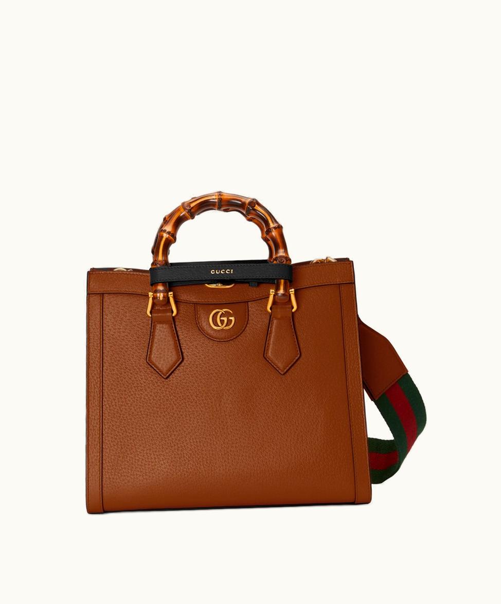Gucci Gucci Diana Small Tote Bag Cuir Leather