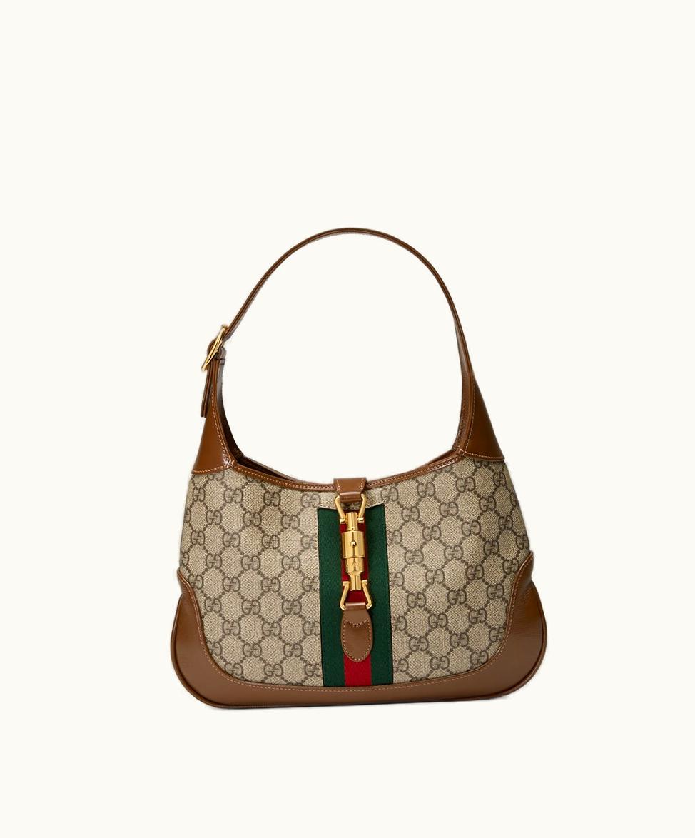 Gucci Gucci Jackie 1961 Small Shoulder Bag GG Supreme Canvas