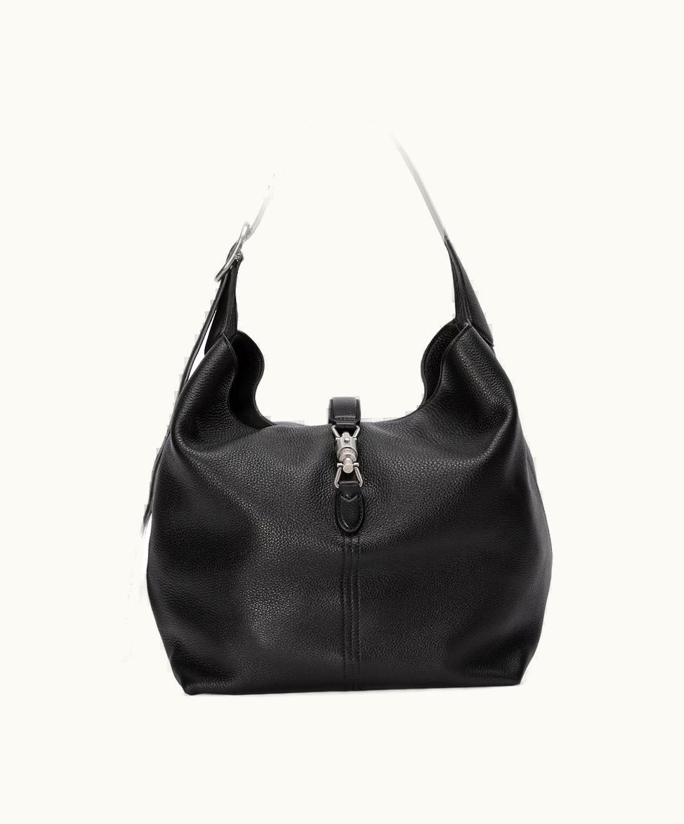 Gucci Gucci Jackie 1961 Small Crossbody Bag Black Leather