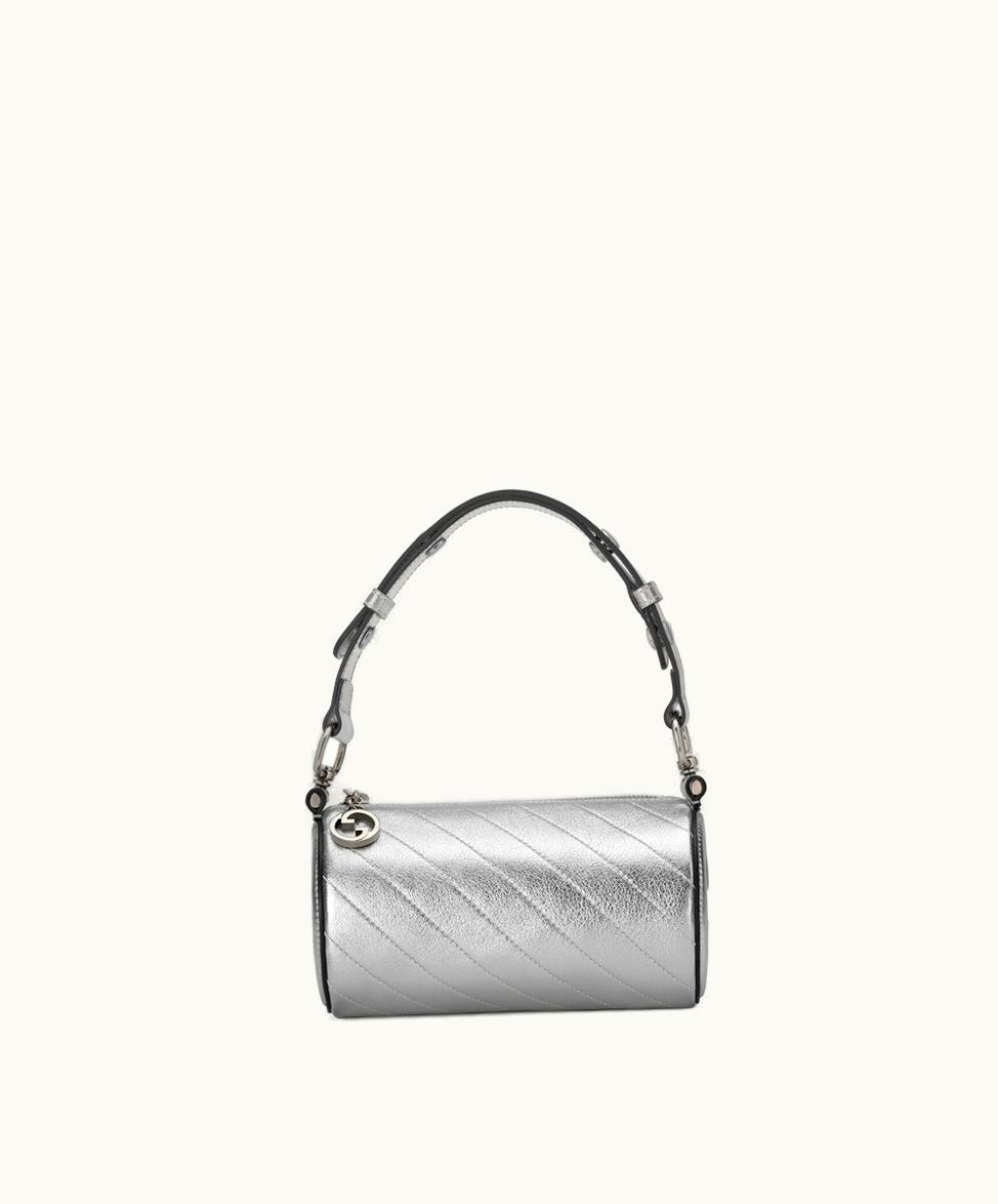 Gucci Gucci Blondie Silver Mini Shoulder Bag