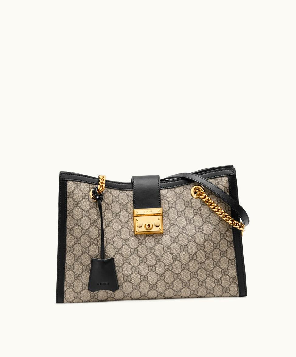 Gucci Gucci Padlock Medium GG Shoulder Bag GG Supreme