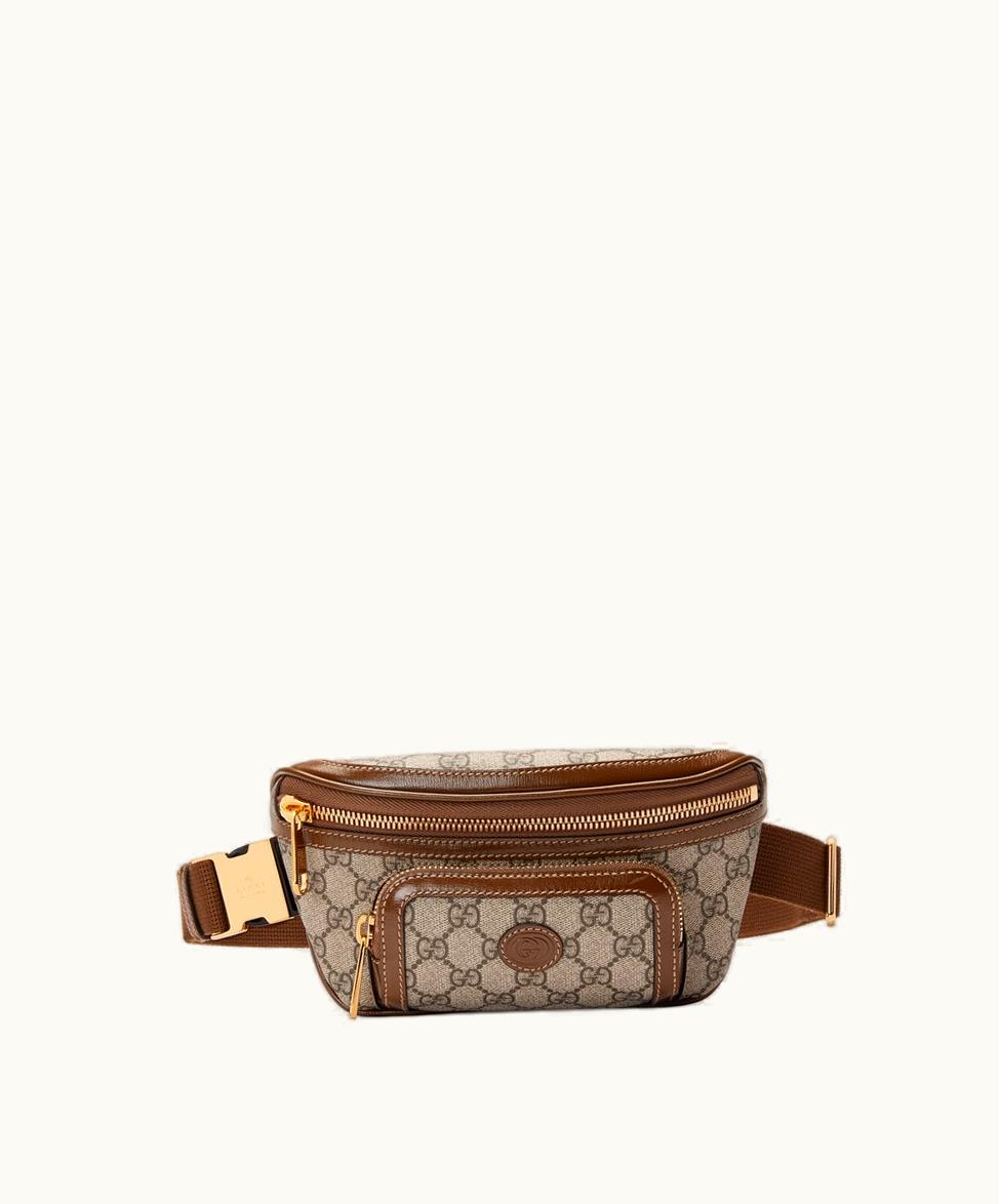 Gucci Gucci Belt Bag With Interlocking G GG Supreme