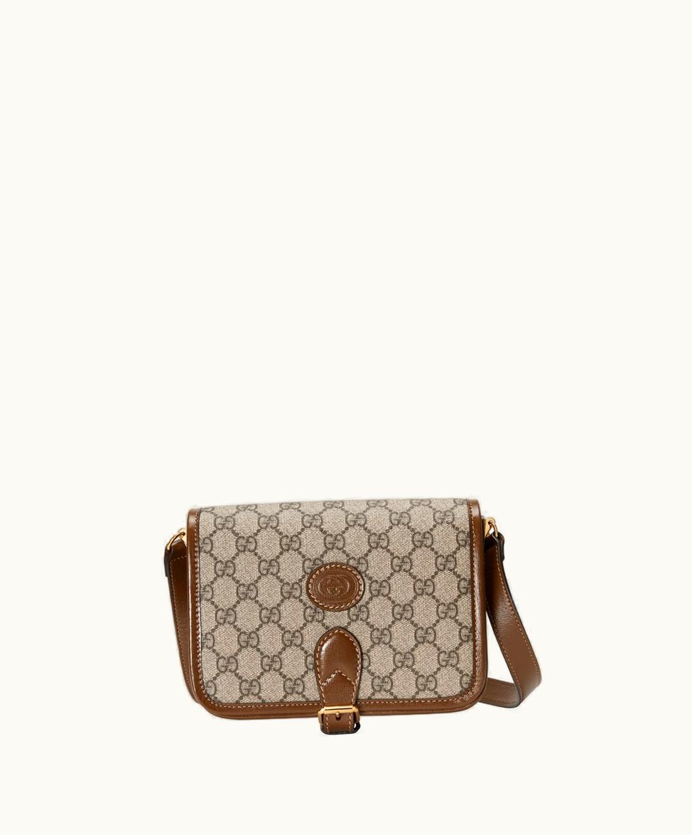 Gucci Gucci Mini Crossbody Bag With Interlocking G GG Supreme