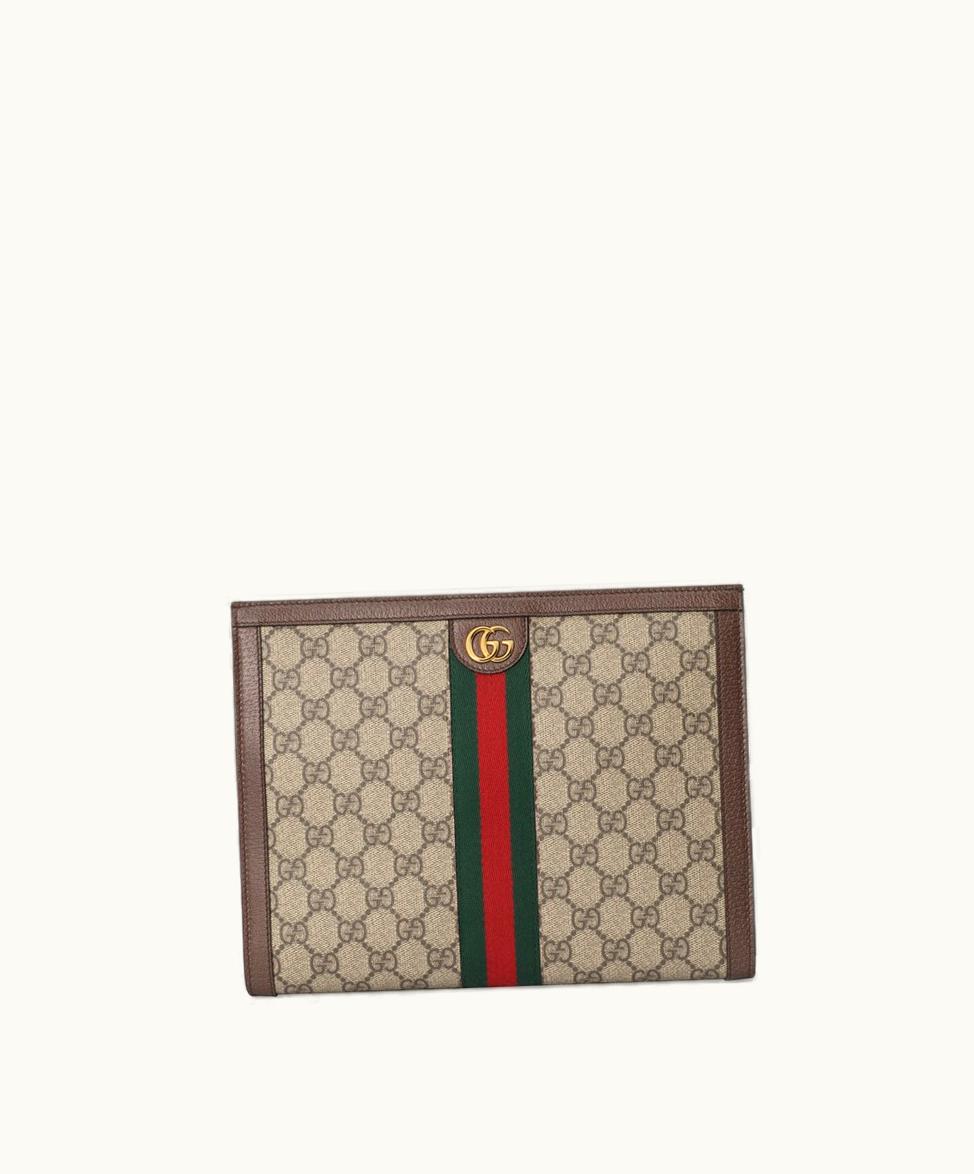 Gucci Gucci Ophidia Pouch GG Supreme Canvas