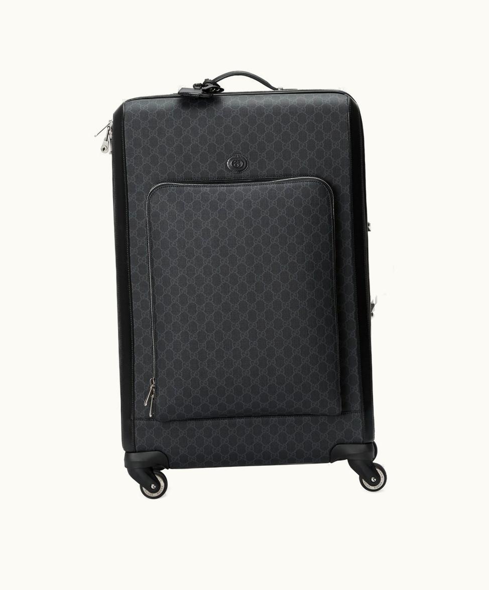 Gucci Gucci GG Supreme Large Trolley_x000d_ Black Supreme