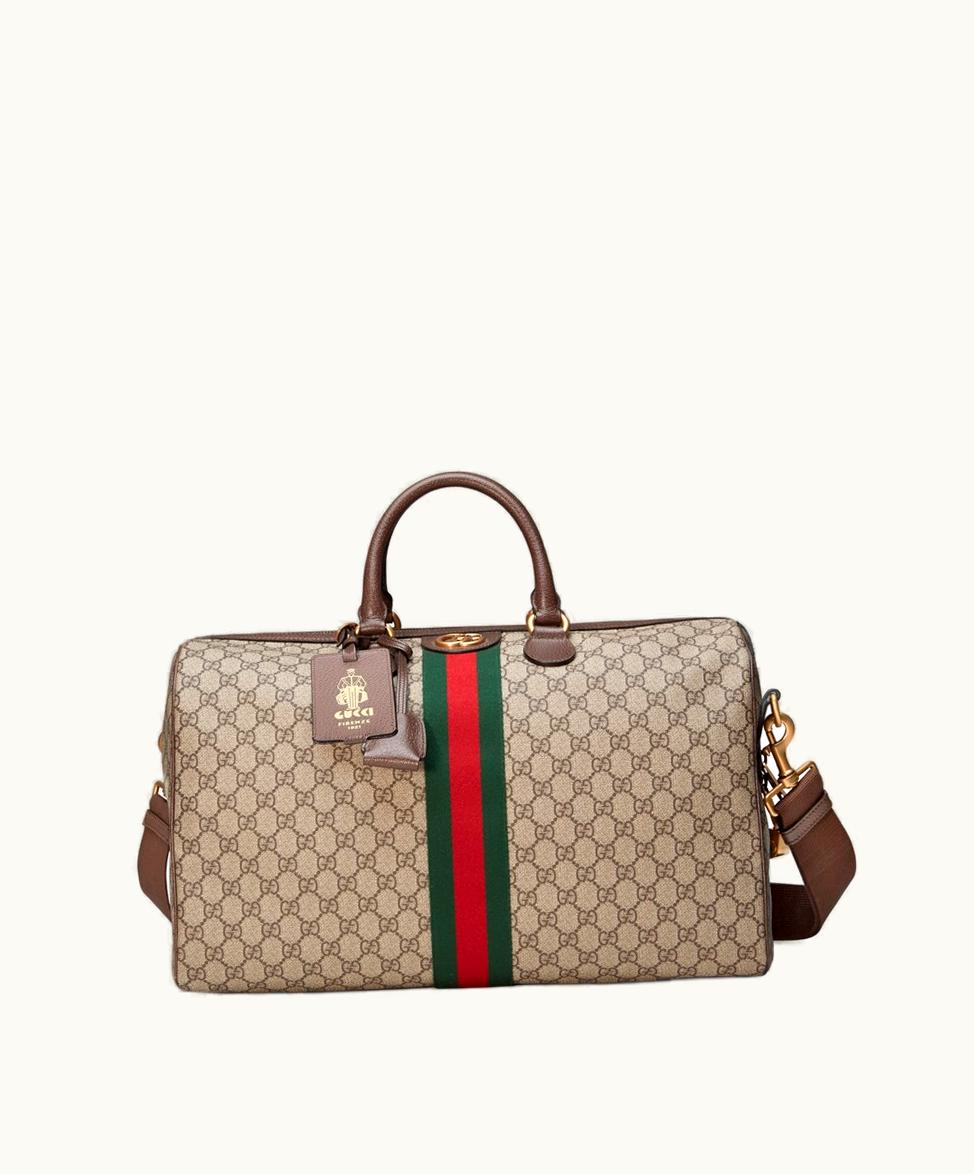 Gucci Gucci Savoy Medium Duffle Bag GG Supreme