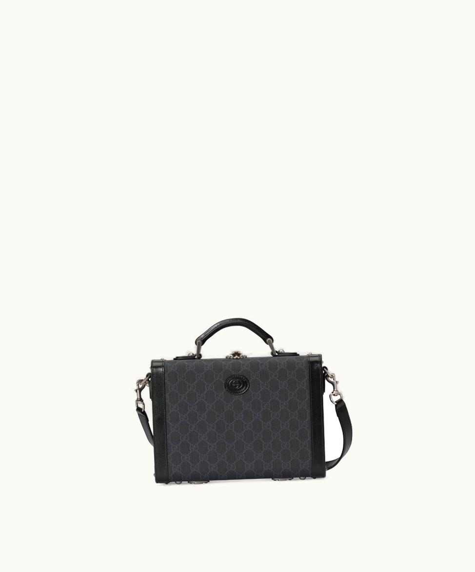 Gucci Gucci GG Top Handle Beauty Case Black Supreme