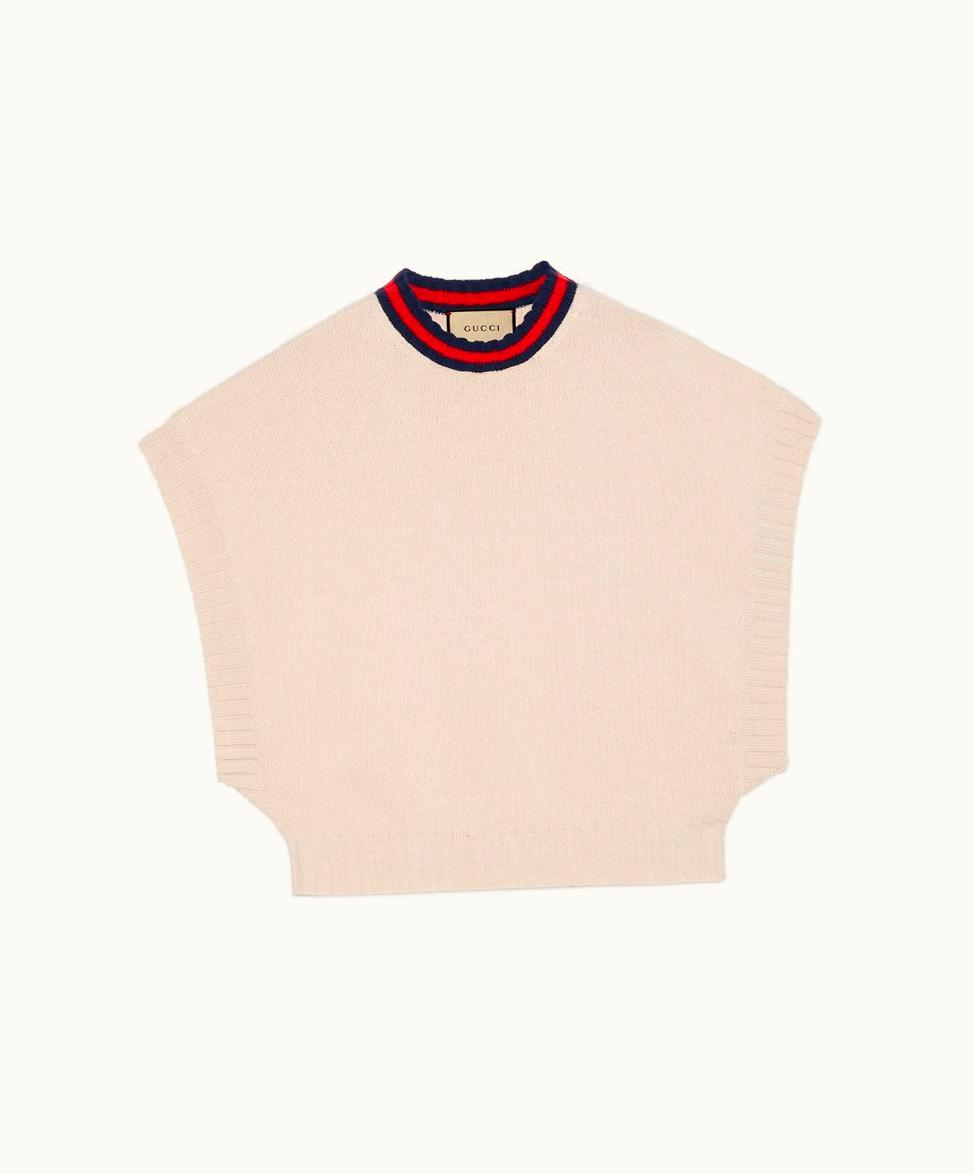Gucci Wool Jumper With Interlocking G Ivory