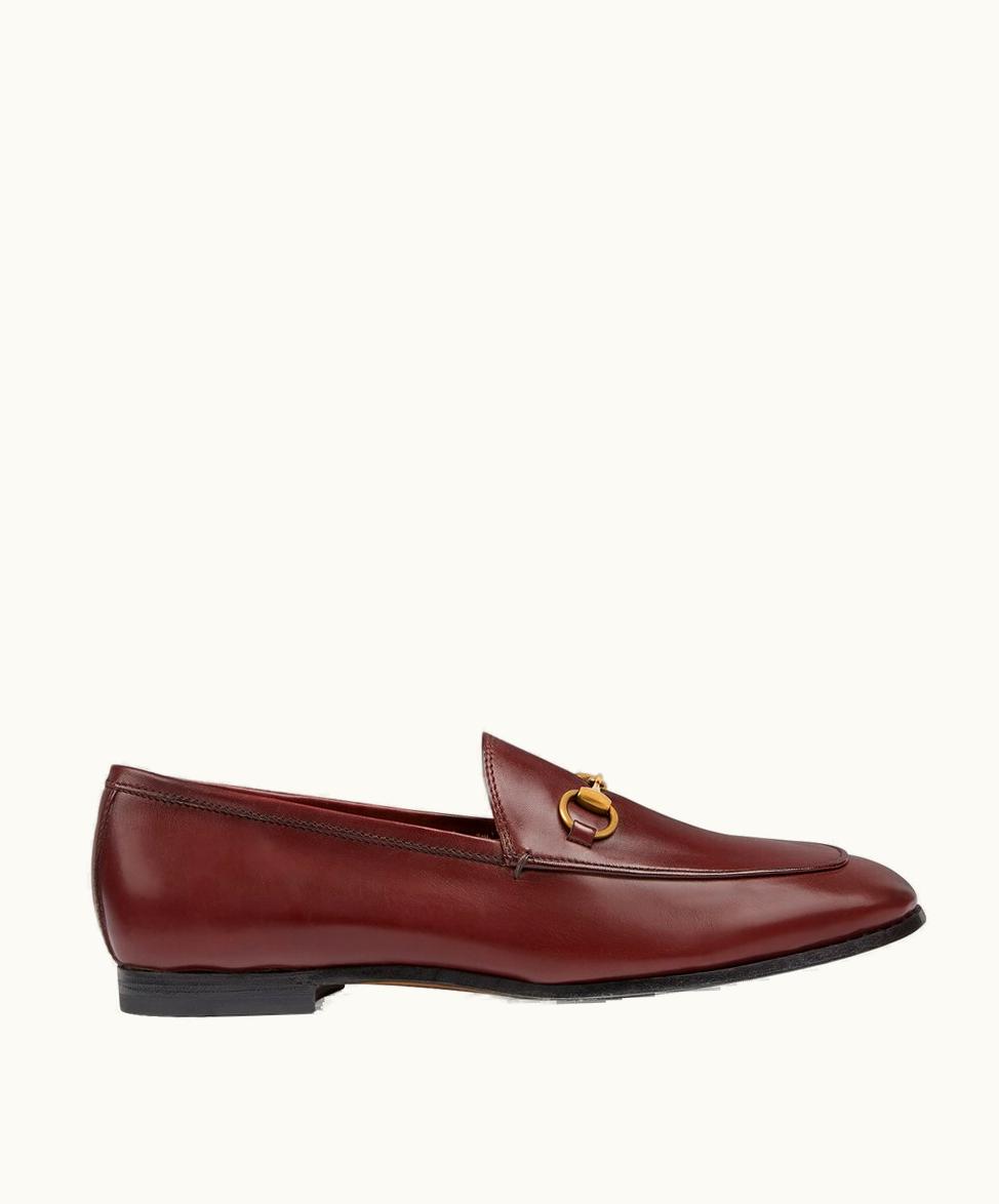 Gucci Women's Gucci Jordaan Loafer Red Leather