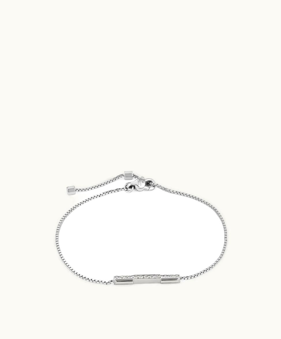 Gucci Gucci Link To Love Bracelet With Diamonds 18k White Gold