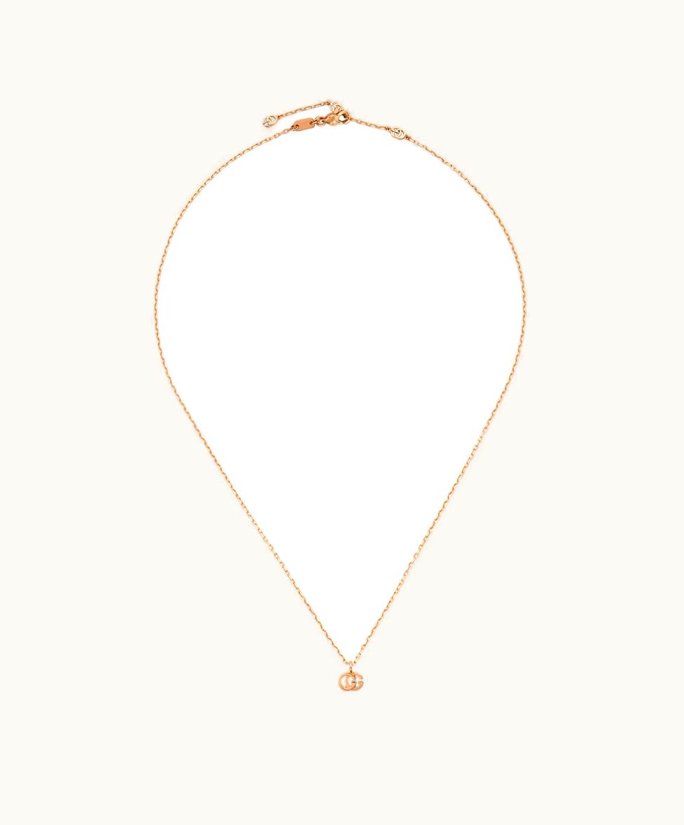 Gucci Gucci GG Running 18k Necklace 18k Rose Gold