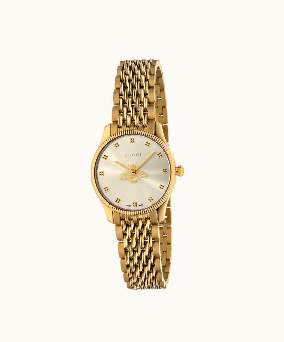 Gucci Gucci G-Timeless Watch, 29mm Yellow Gold And Silver Pvd