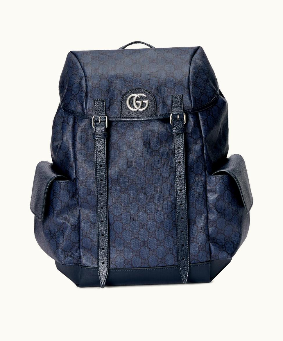 Gucci Gucci Ophidia GG Supreme Backpack Blue And Black