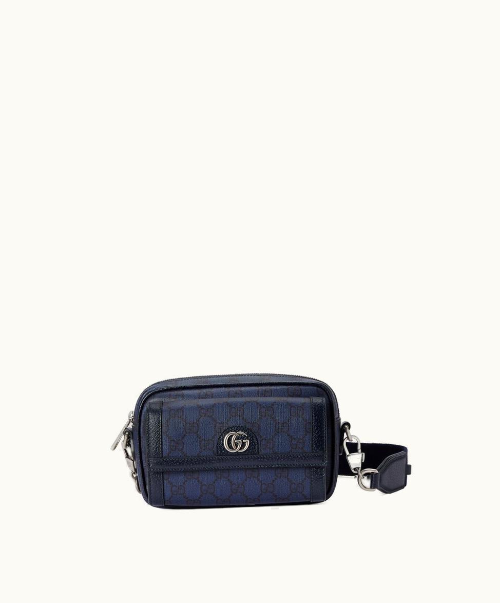 Gucci Gucci Ophidia GG Mini Bag Blue And Dark Blue Supreme Petite Bag