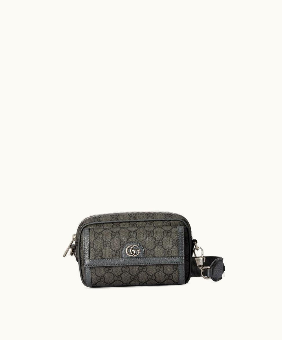Gucci Gucci Ophidia GG Mini Bag Grey And Black Supreme 7463082ZGMN1244
