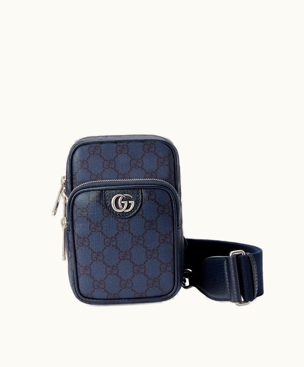 Gucci Gucci Ophidia GG Miniature Bag Blue And Dark Blue Supreme