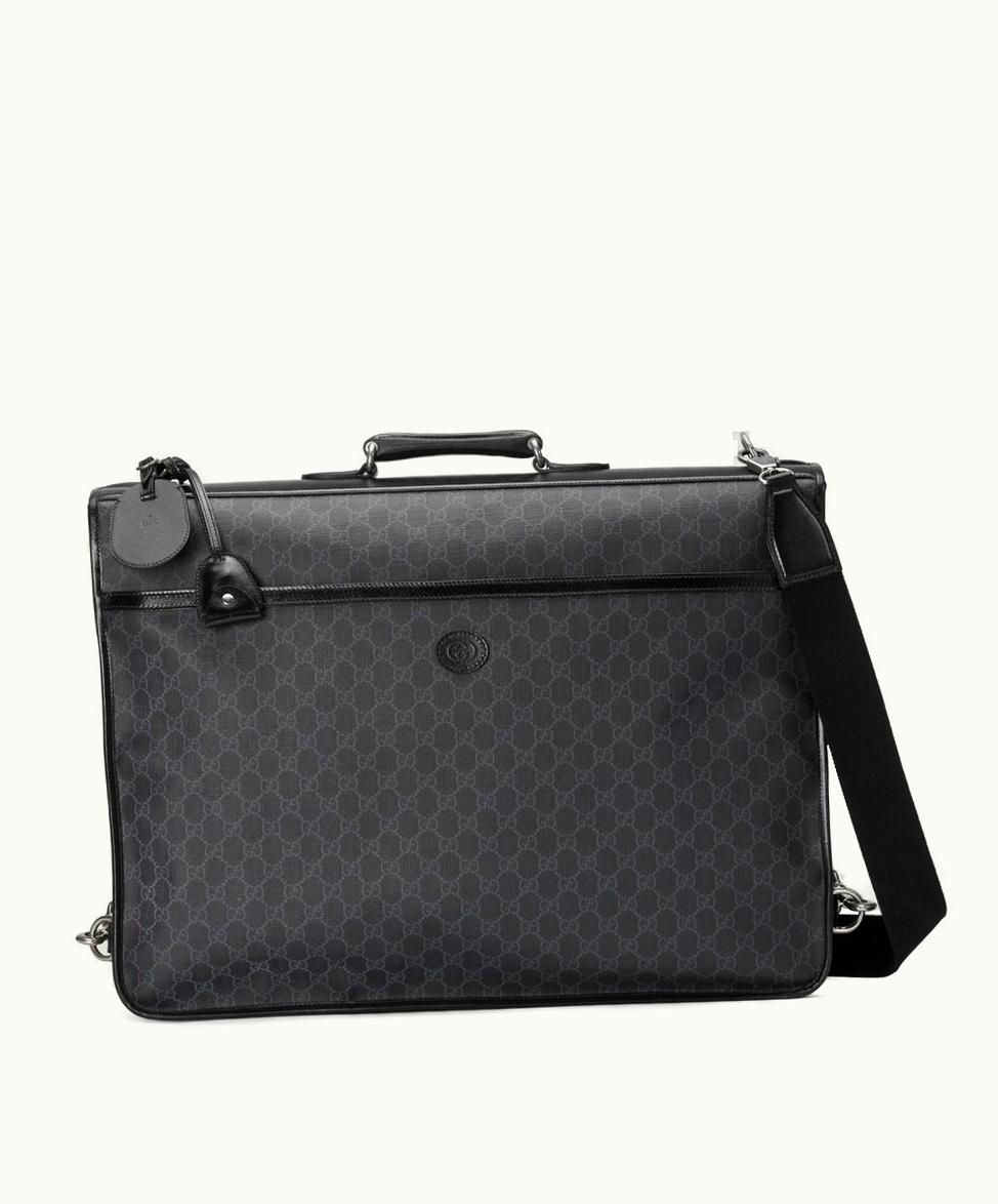 Gucci Gucci Garment Bag With Interlocking G Black GG Supreme