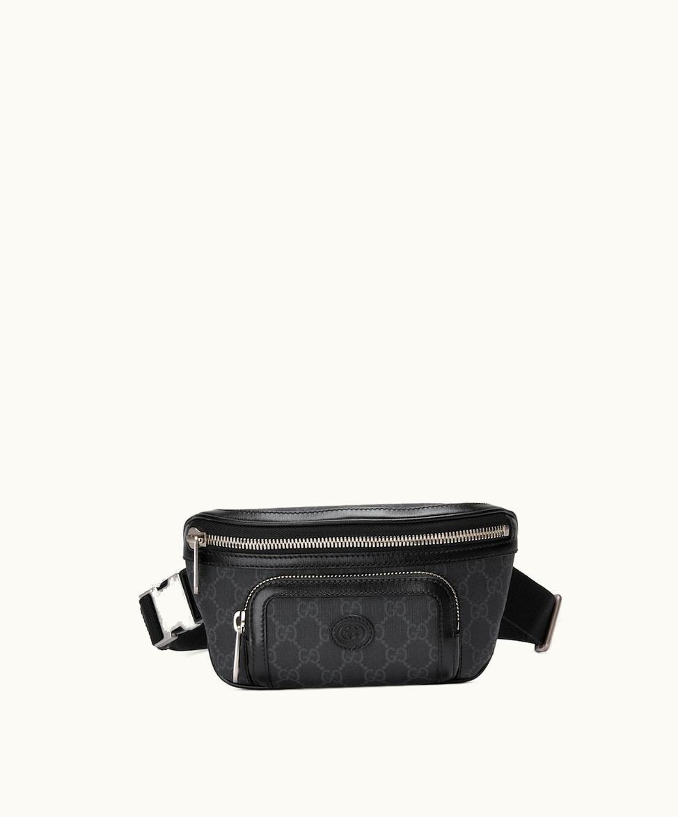 Gucci Gucci Belt Bag With Interlocking G Black GG Supreme