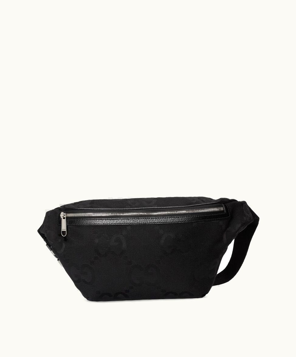 Gucci Gucci Jumbo GG Belt Bag Black GG Canvas