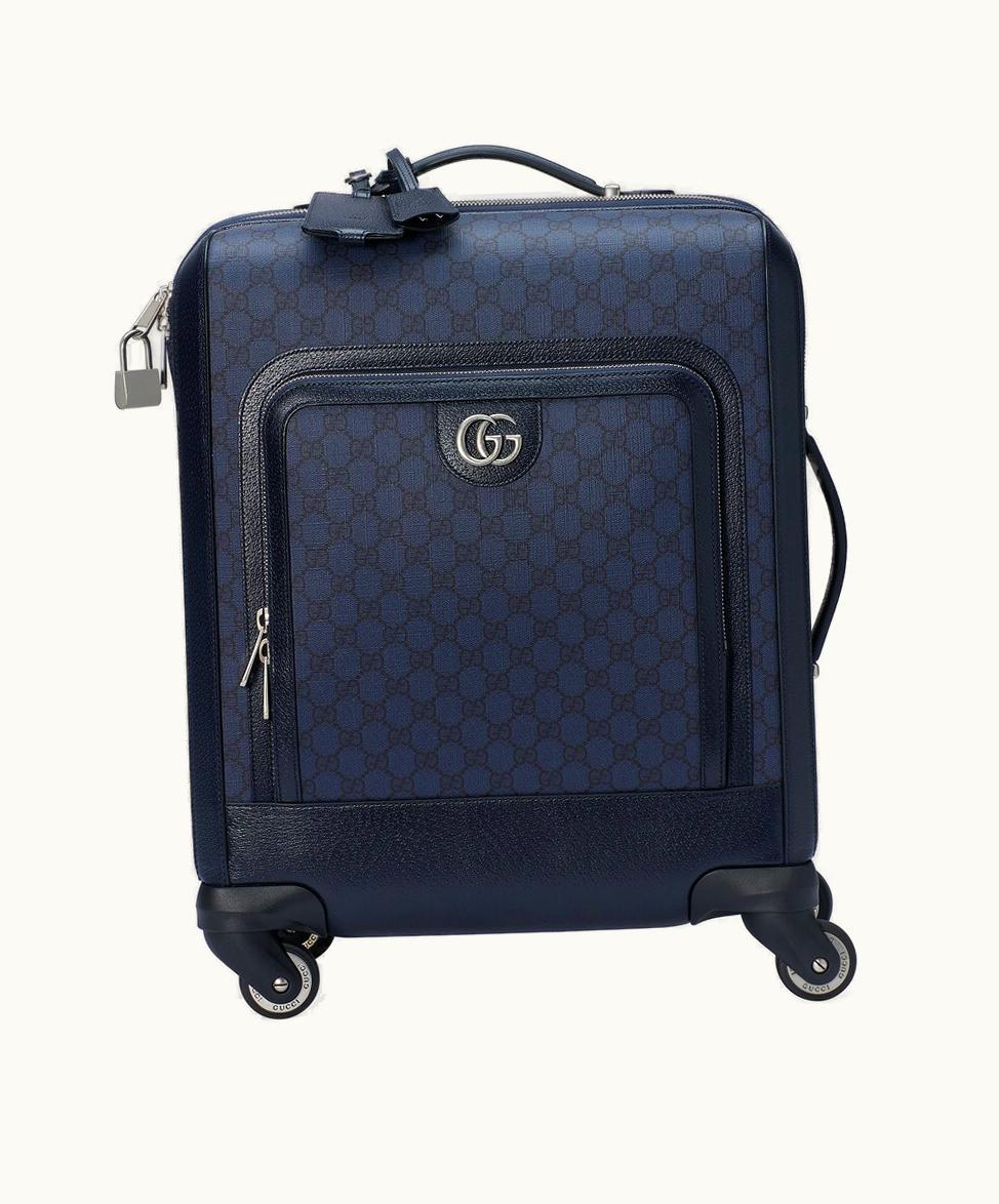 Gucci Gucci Ophidia GG Small Cabin Trolley Blue And Black Supreme