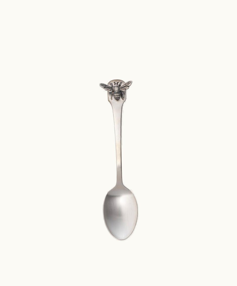 Gucci Gucci Coffee Spoon With Bee Detail, Set Of 2 Silver Alpaca Metal