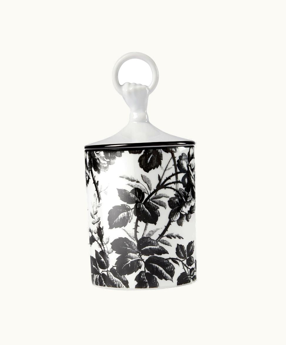 Gucci Gucci Inventum, Medium Herbarium Hand And Ring Candle Black Herbarium
