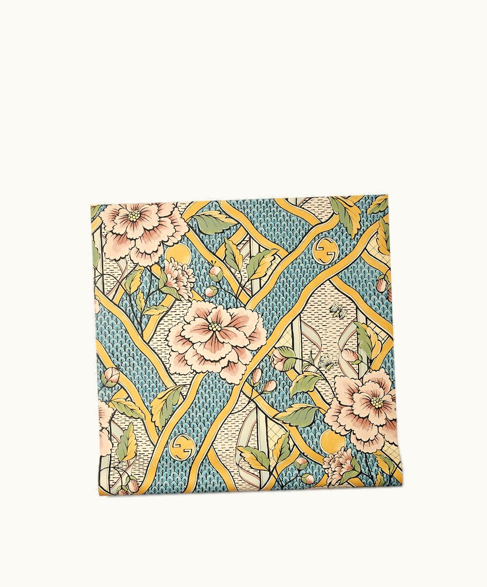 Gucci Gucci Floral Print Wallpaper Floral Print