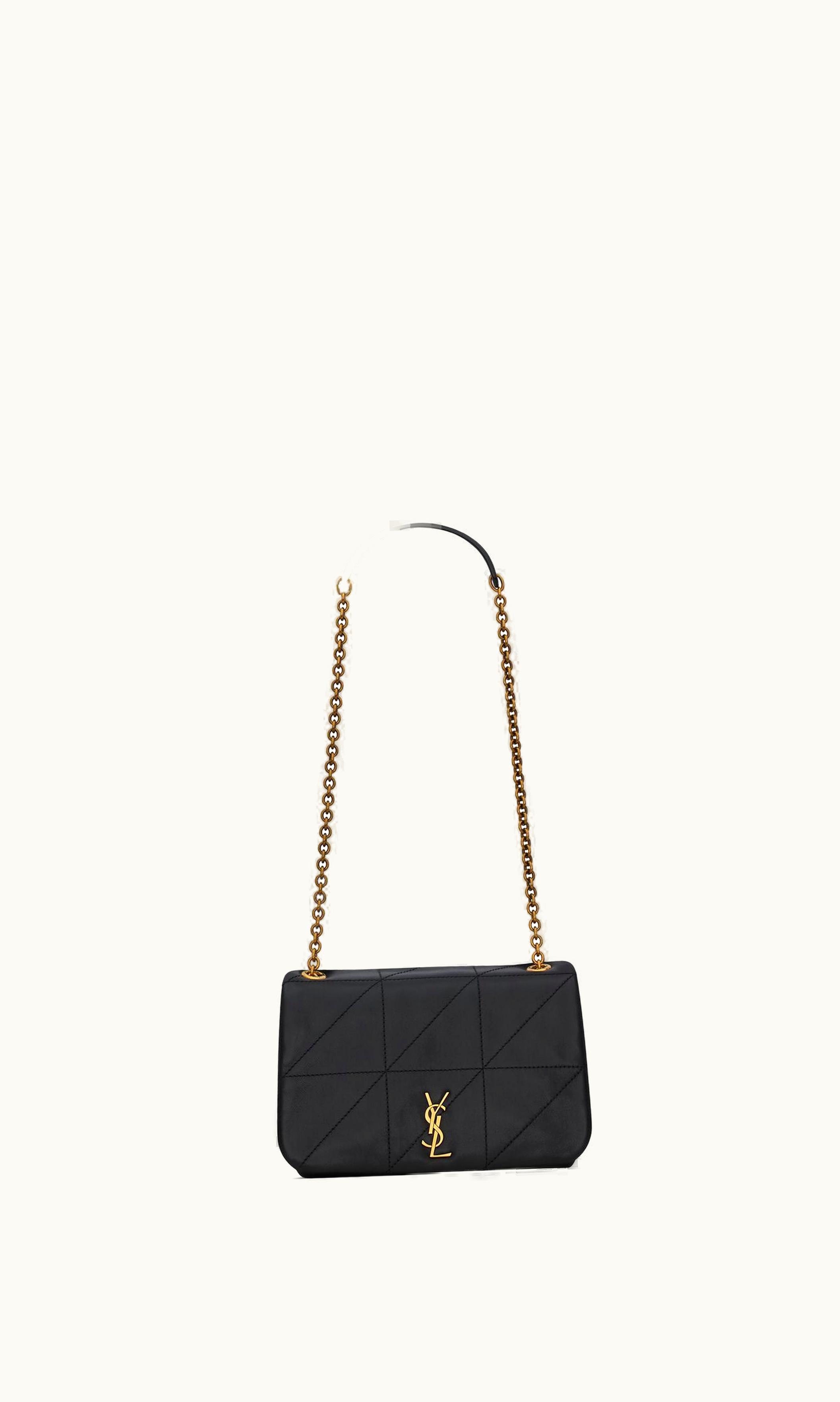 Saint Laurent Saint Laurent Jamie 4.3 Mini Chain Bag In Lambskin Black