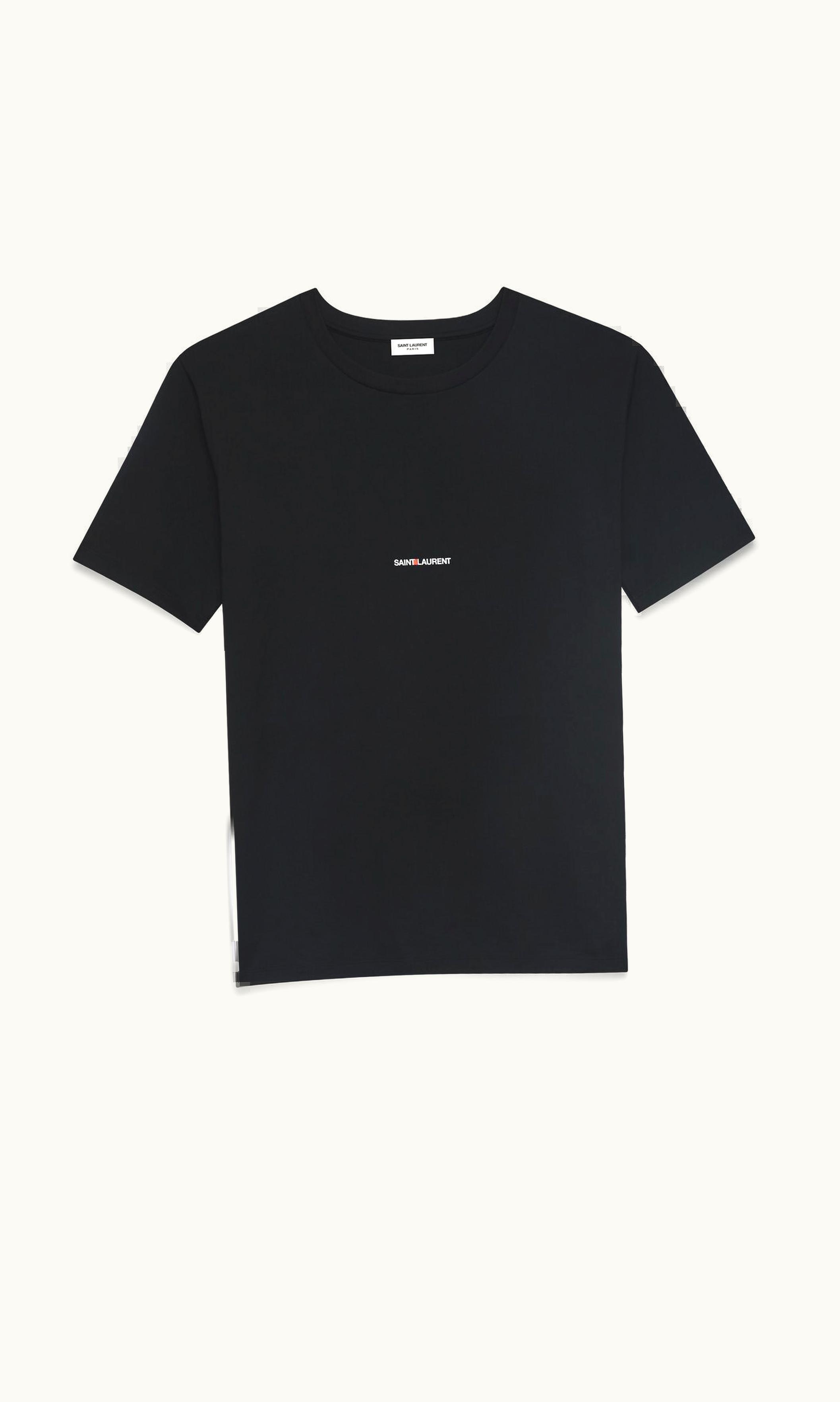 Saint Laurent Saint Laurent Rive Gauche T-Shirt Black