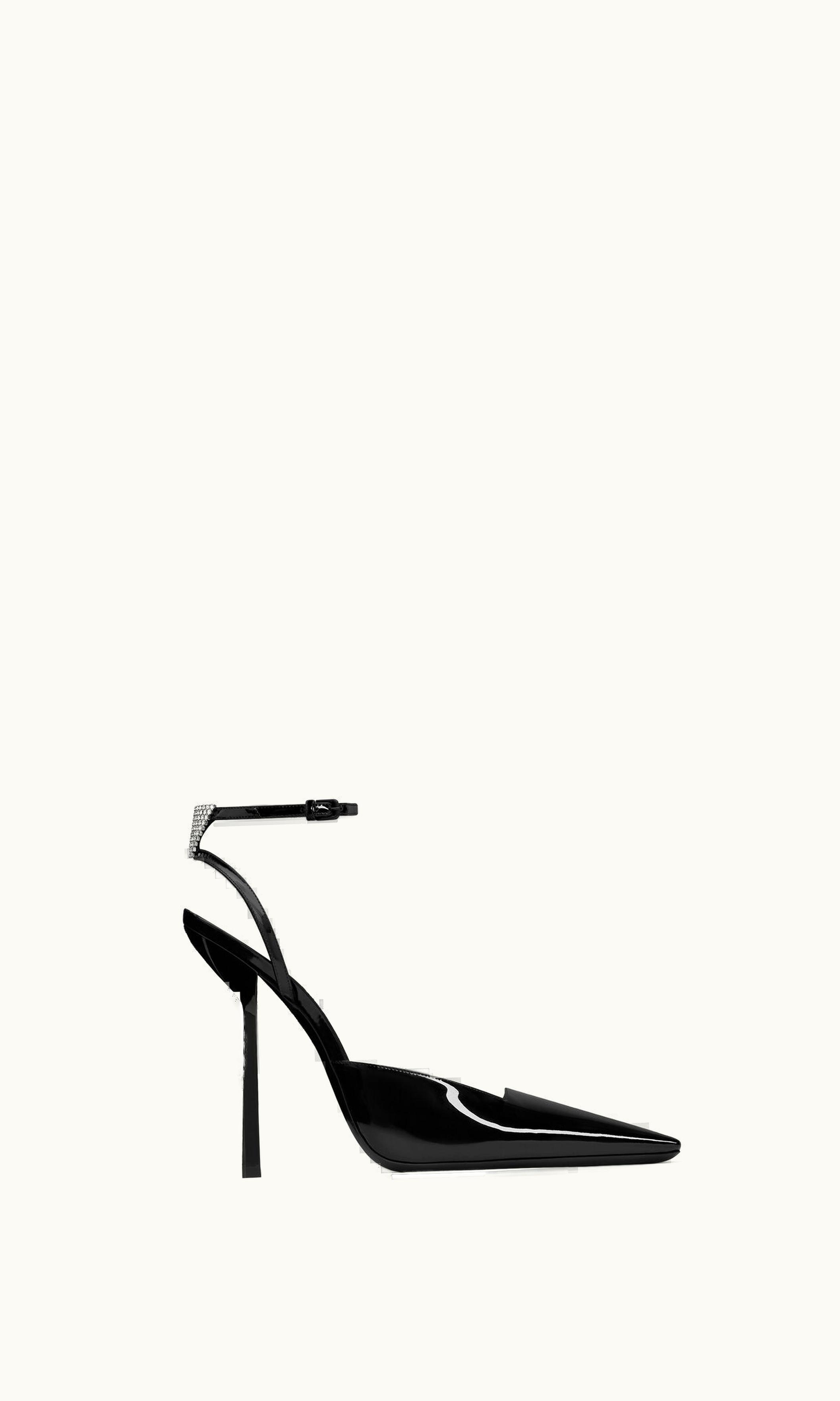 Saint Laurent Saint Laurent Anouk Pumps In Patent Leather Black