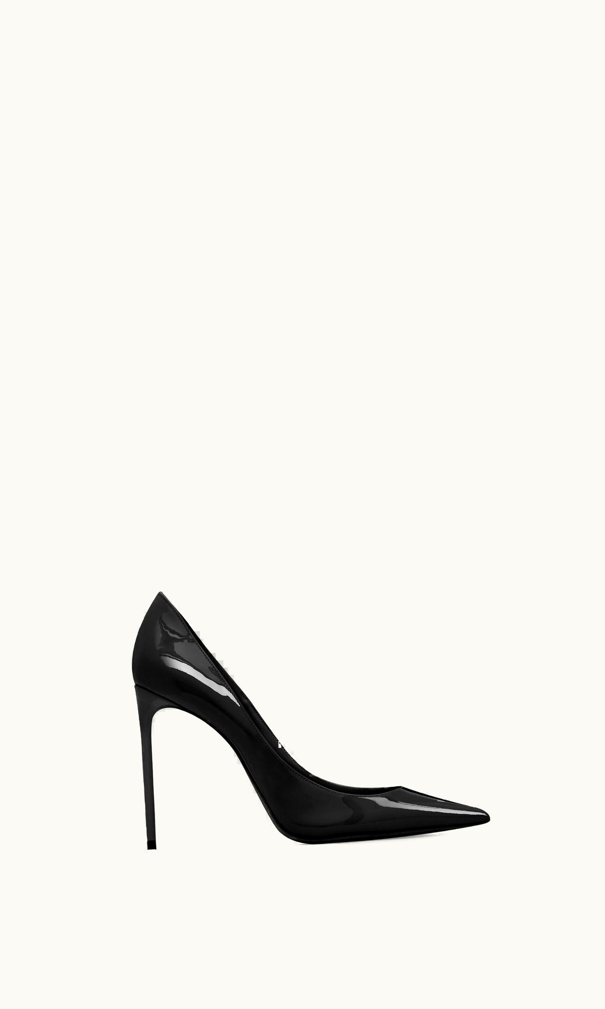 Saint Laurent Saint Laurent Zoe Pumps In Patent Leather Black