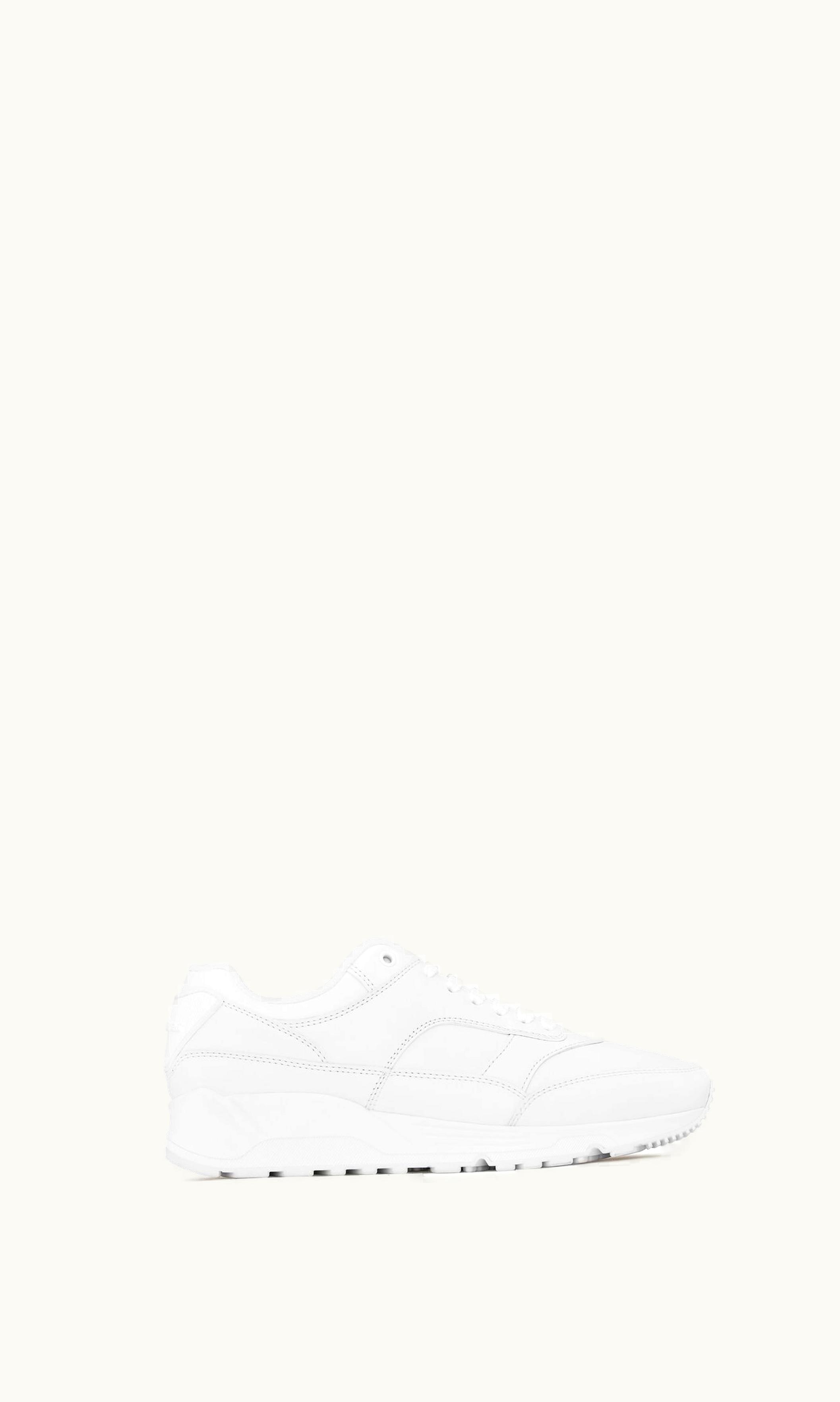 Saint Laurent Saint Laurent Bump Sneakers In Smooth Leather Blanc Optique BLANC OPTIQUE