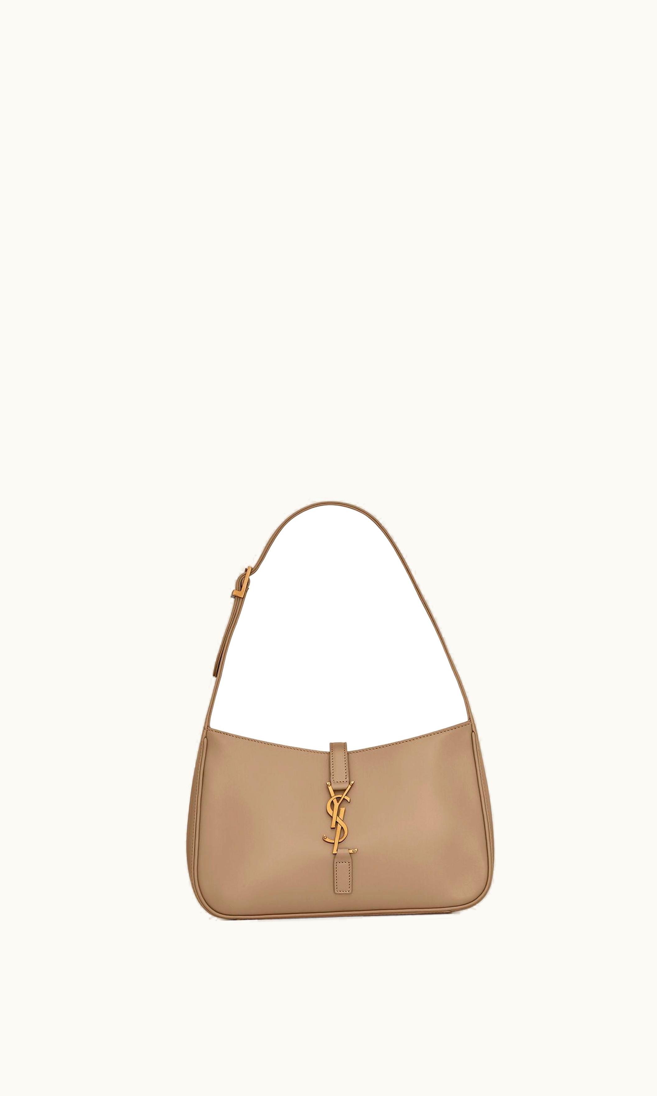 Saint Laurent Saint Laurent Le 5 À 7 In Smooth Leather Greyish Brown