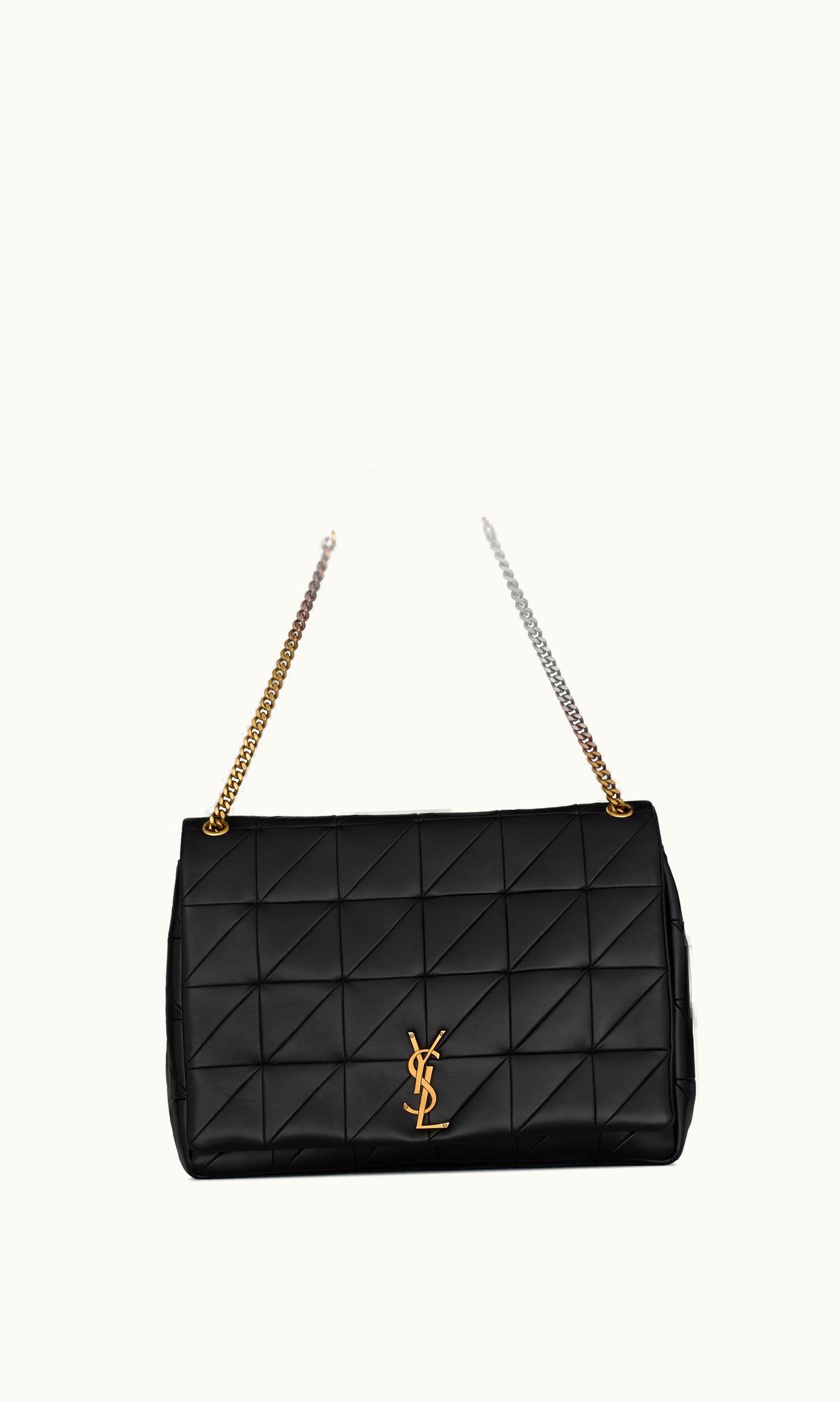 Saint Laurent Saint Laurent Oversized Jamie In Lambskin Black