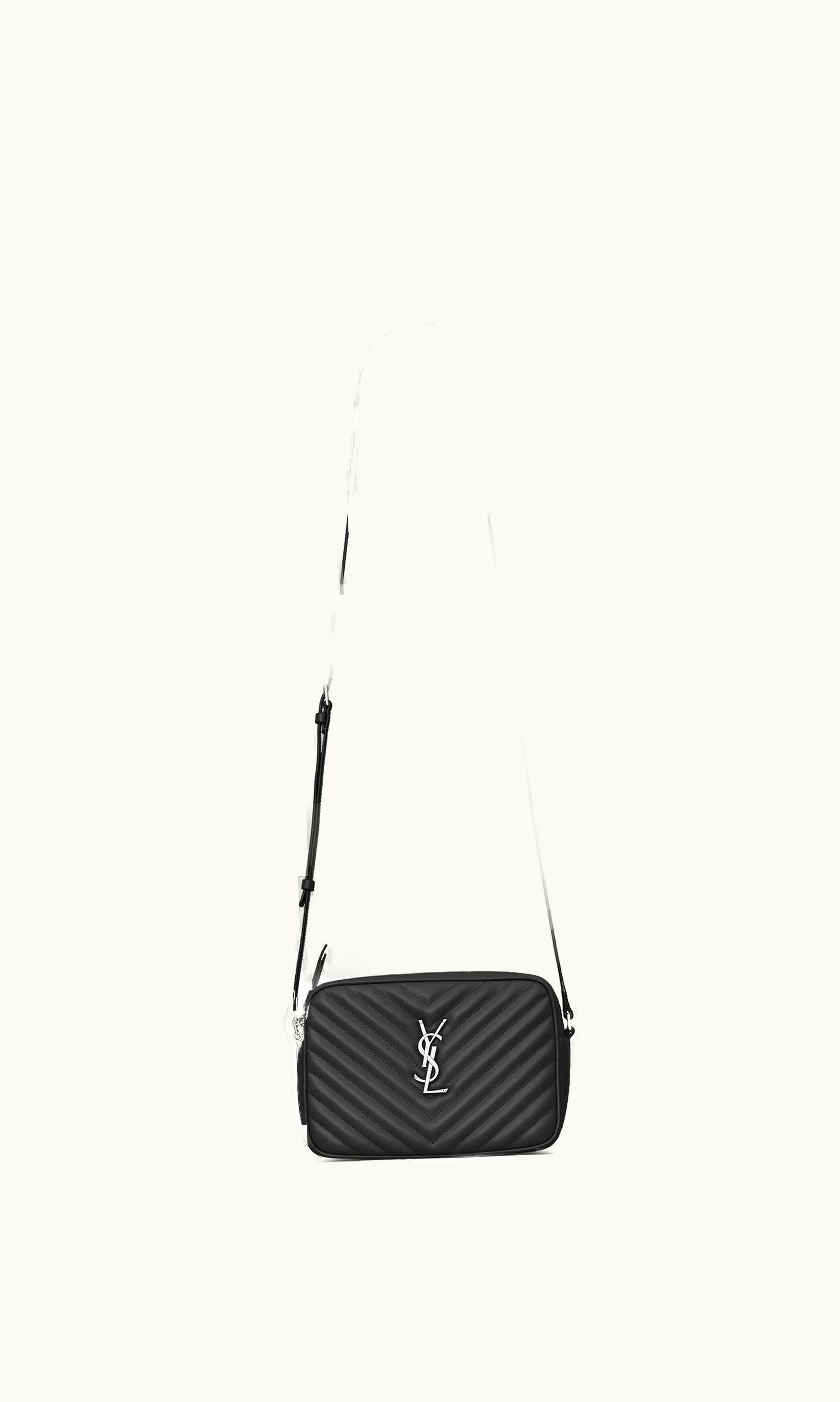 Saint Laurent Saint Laurent Lou Camera Bag In Quilted Leather Noir