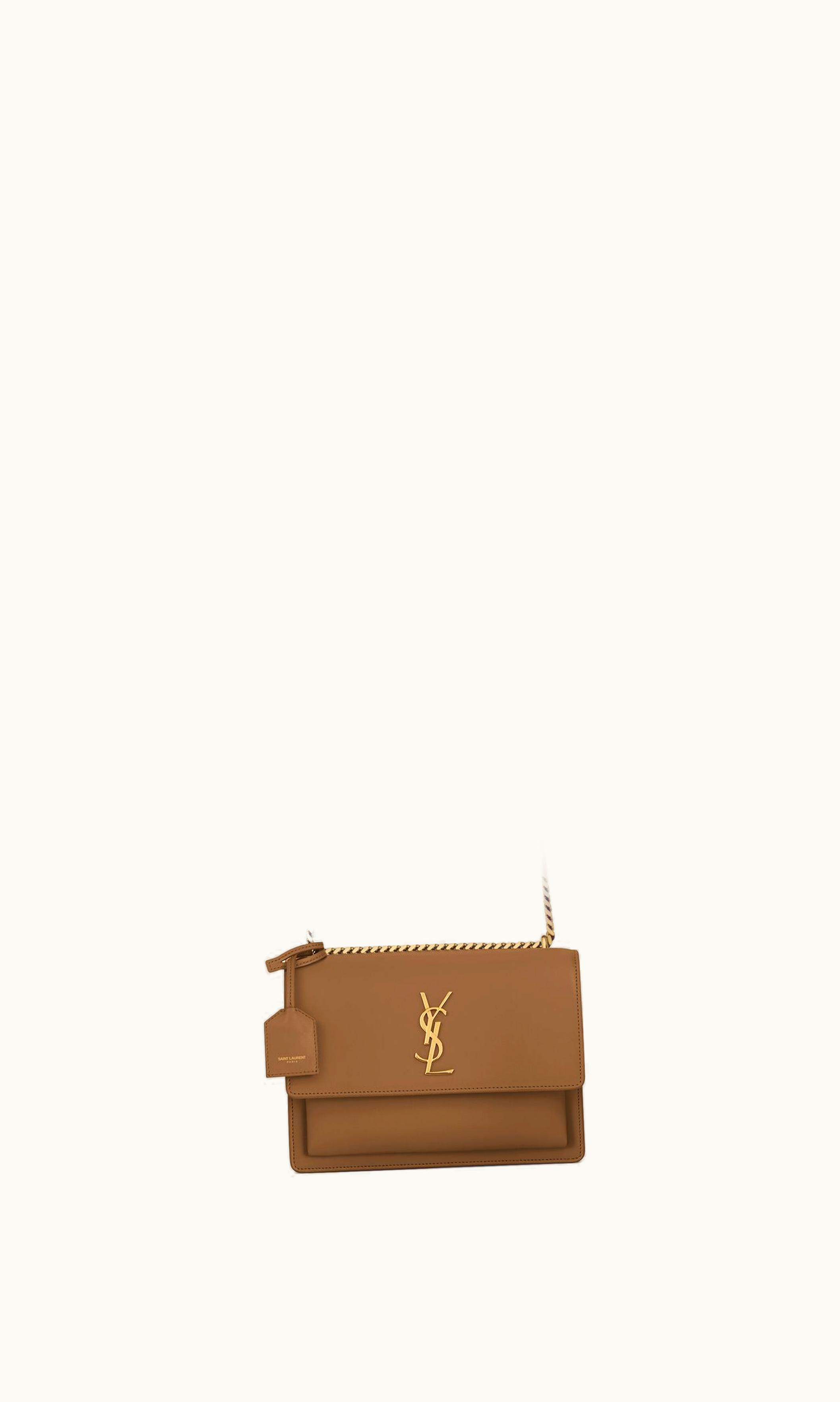 Saint Laurent Saint Laurent Sunset Medium In Smooth Leather Fox
