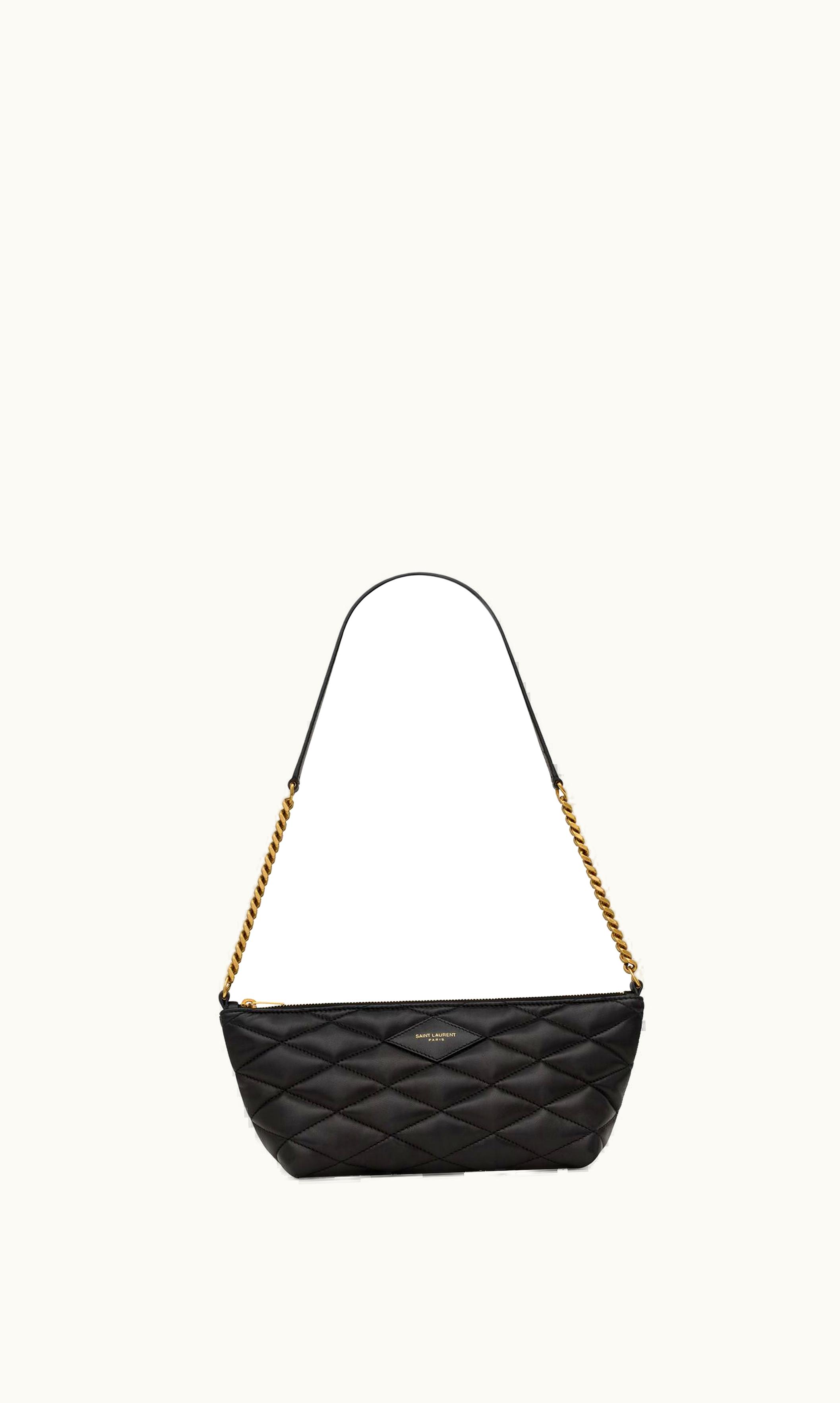 Saint Laurent Saint Laurent Mini Bag In Quilted Lambskin Black