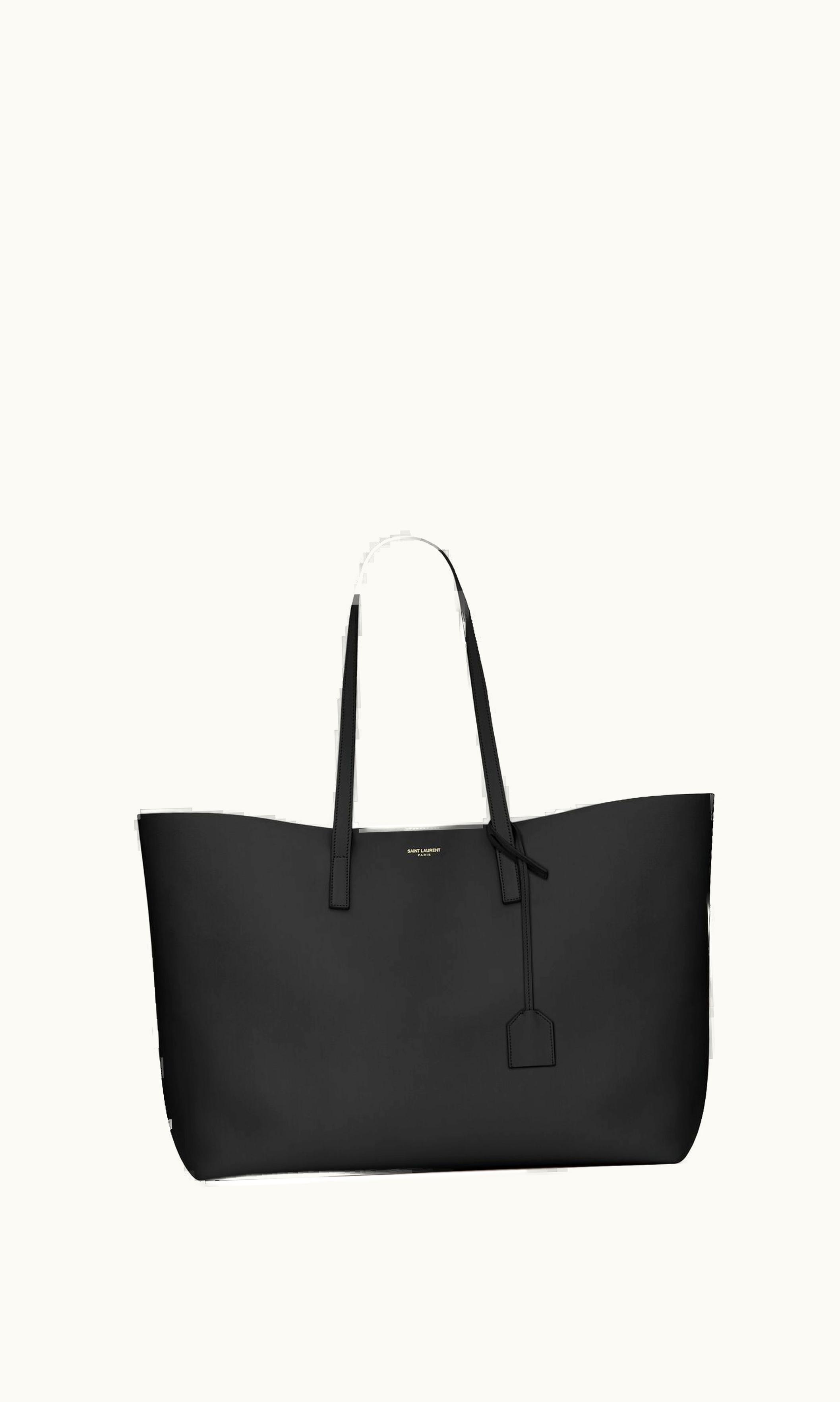 Saint Laurent Shopping Saint Laurent Leather Black